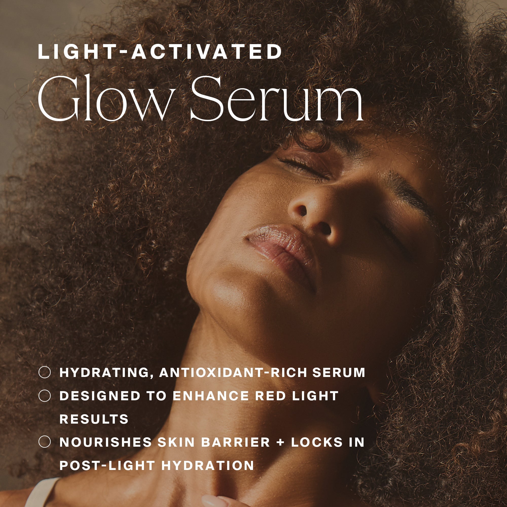 Light-Activated Glow Serum