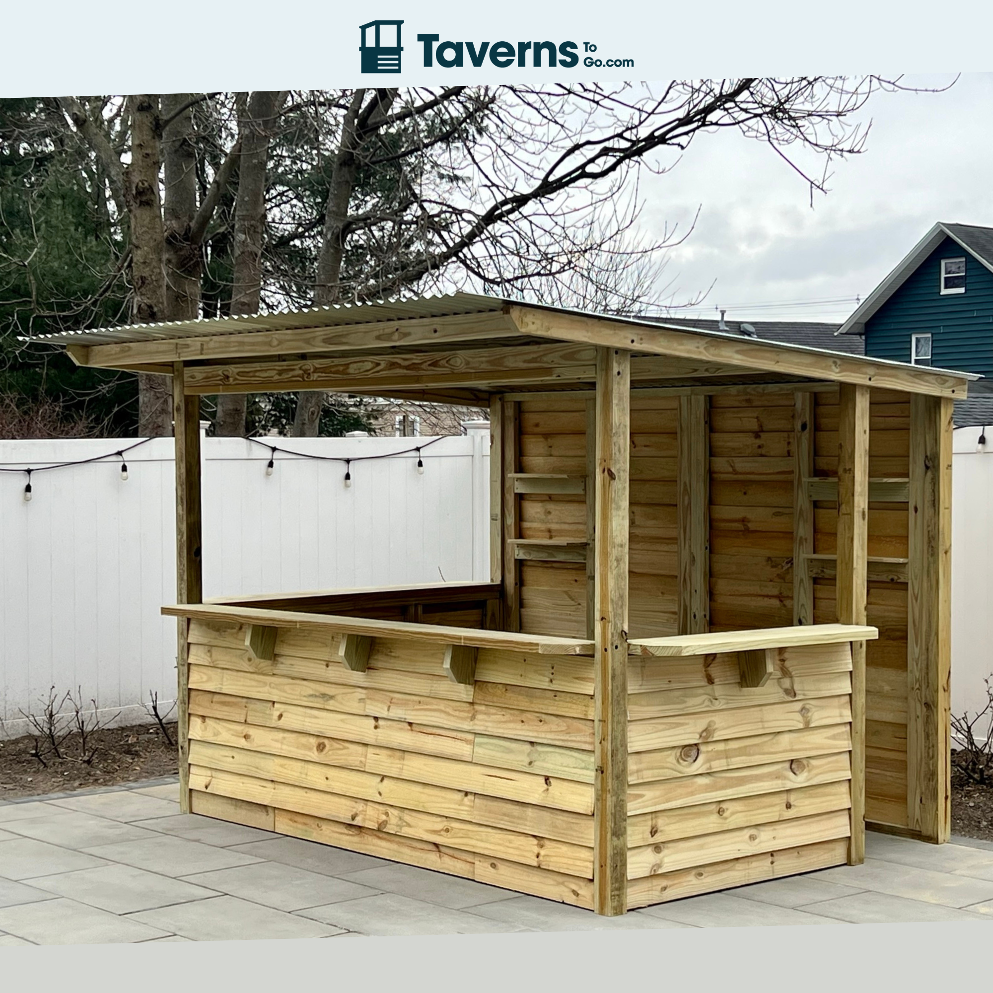 Taverns-To-Go 10 x 7 The 7-Up (X-Large) Yard Bar