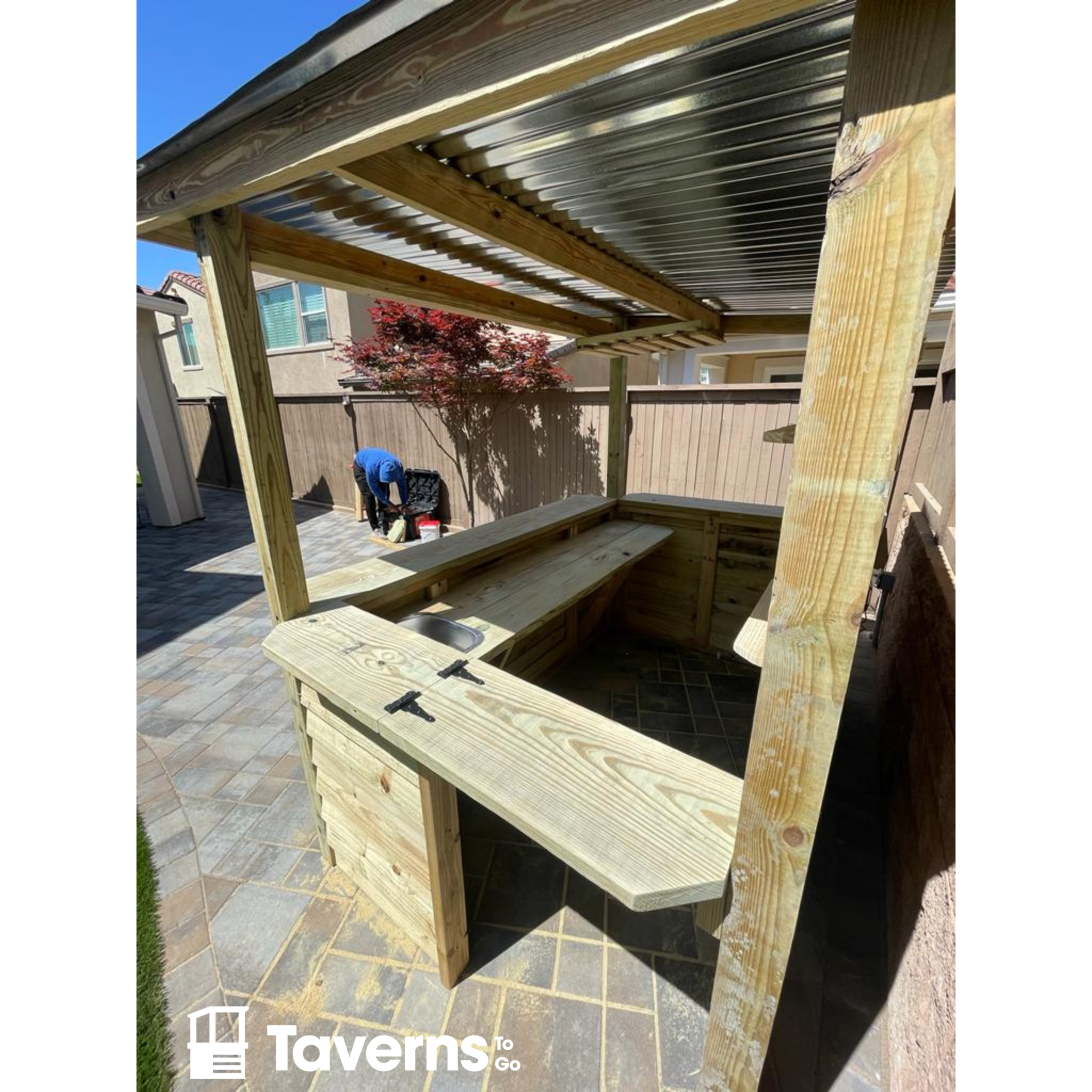 Taverns-To-Go 20" Bar Top Upgrade