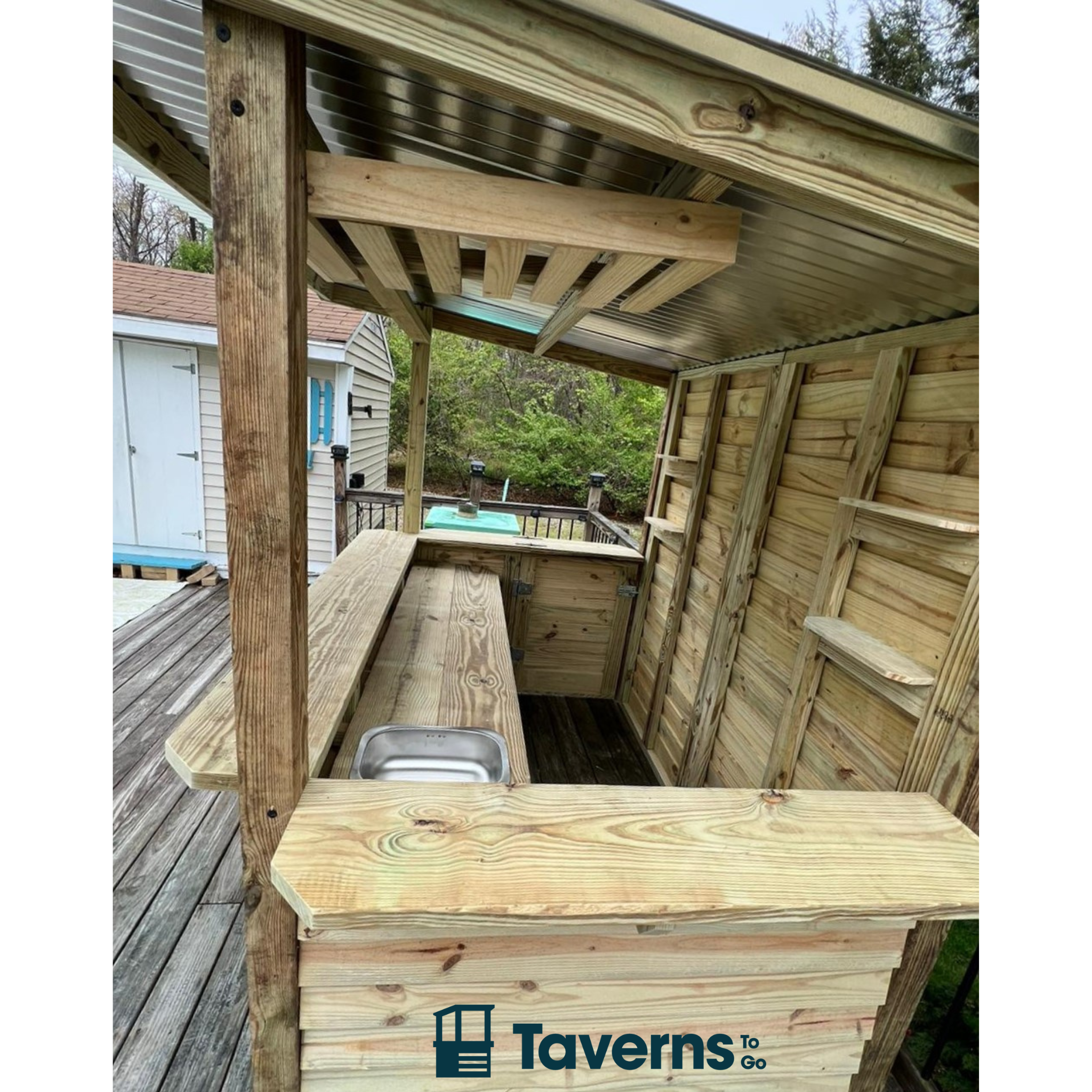 Taverns-To-Go 20" Bar Top Upgrade