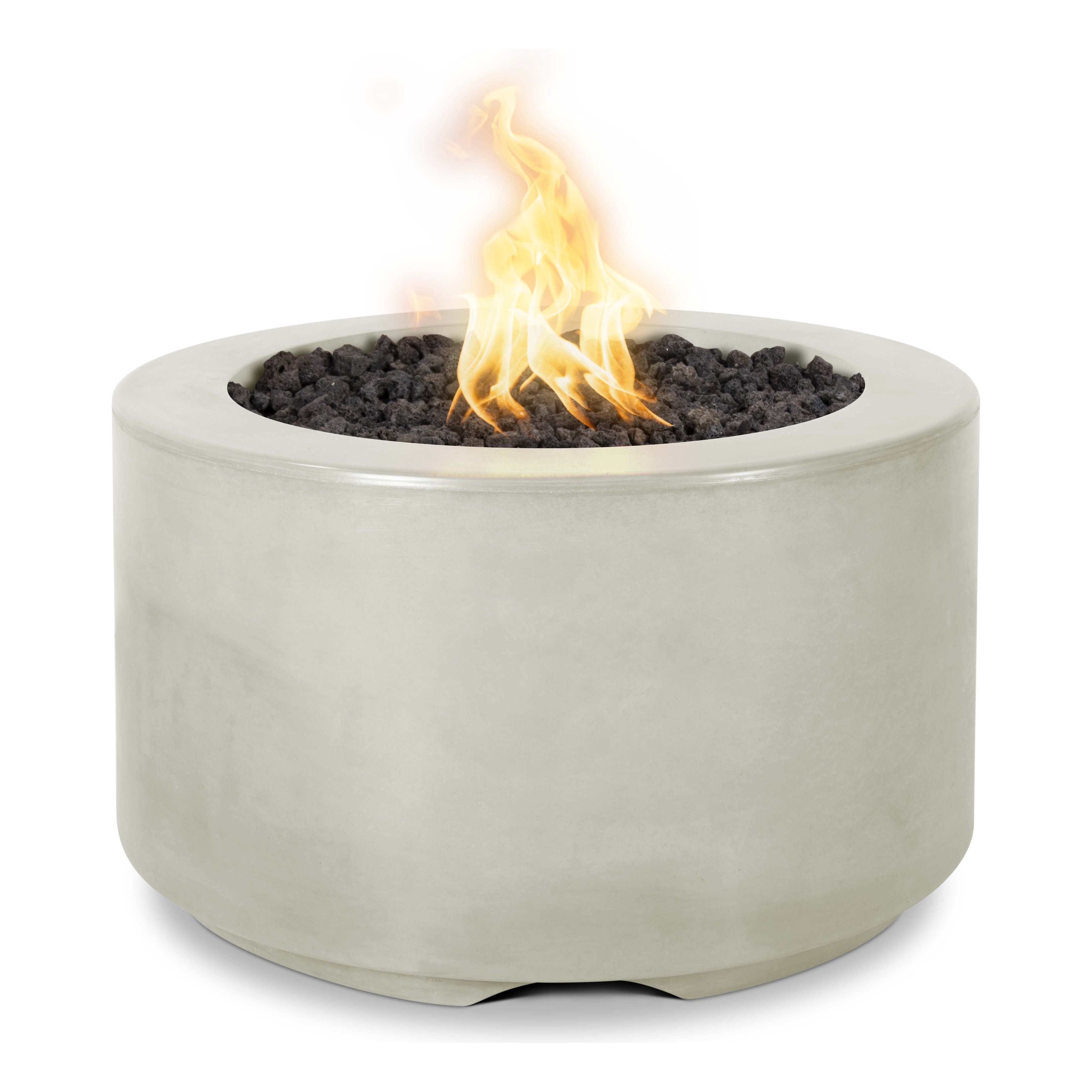 The Outdoor Plus Florence GFRC Concrete 18″ Tall Fire Pit
