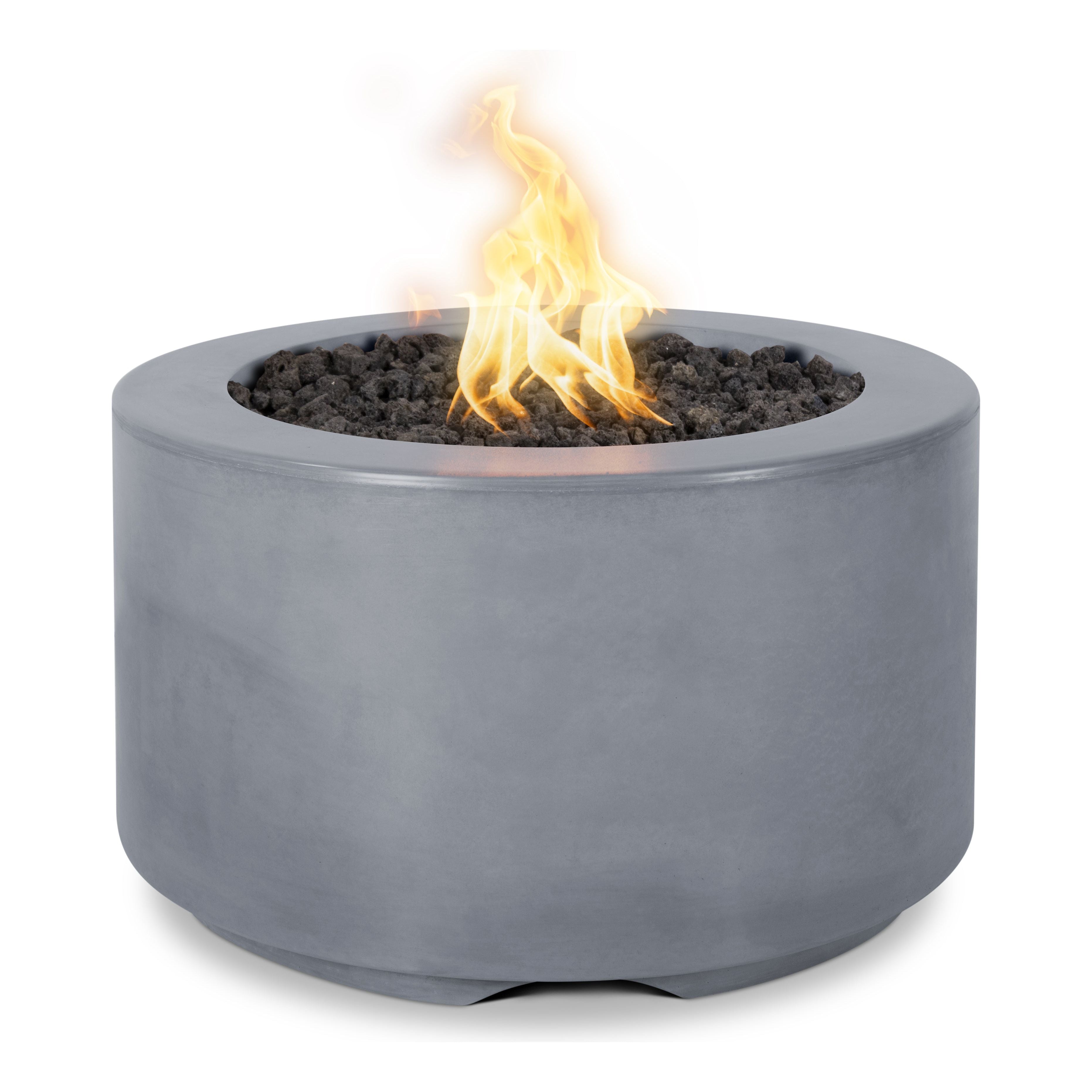 The Outdoor Plus Florence GFRC Concrete 18″ Tall Fire Pit