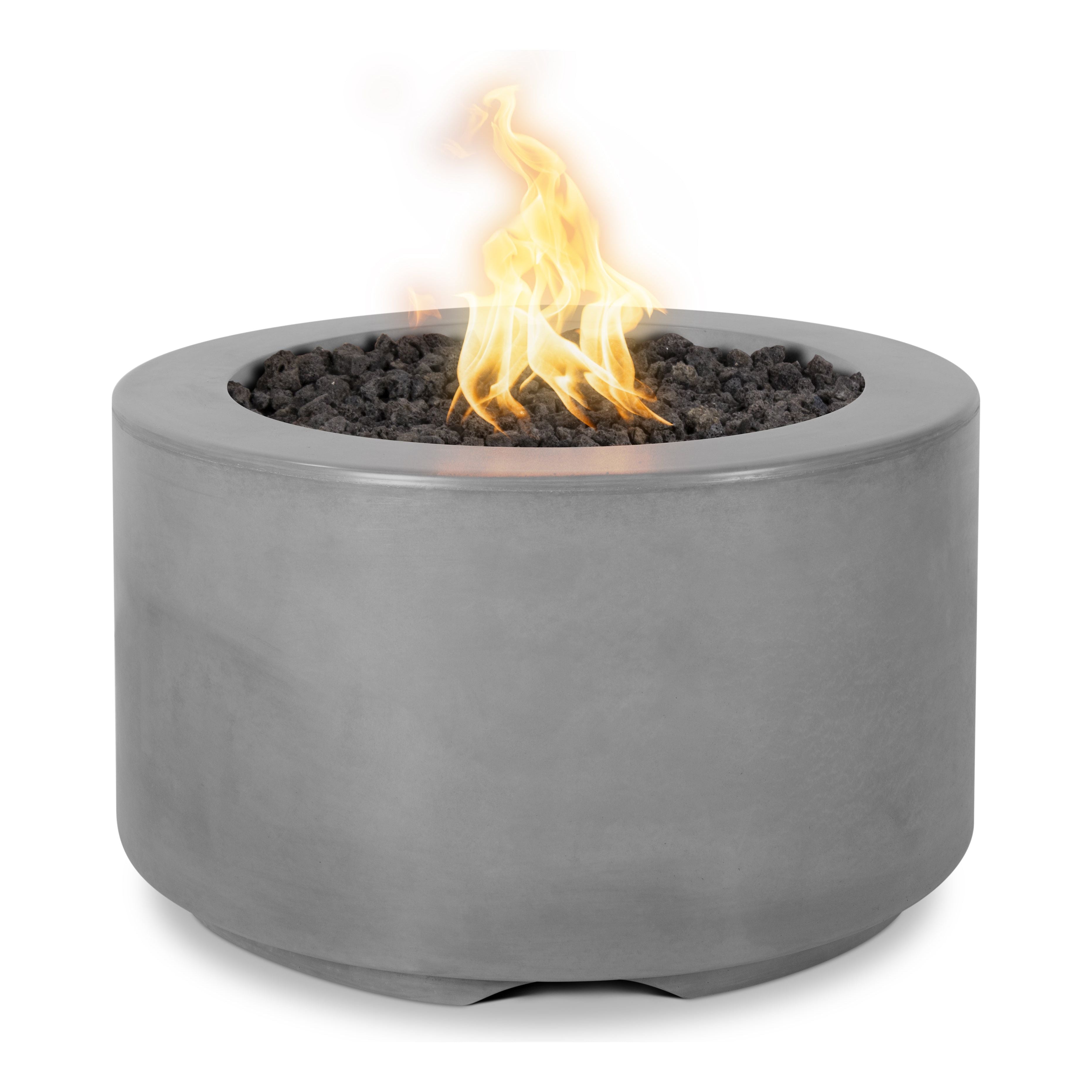 The Outdoor Plus Florence GFRC Concrete 18″ Tall Fire Pit
