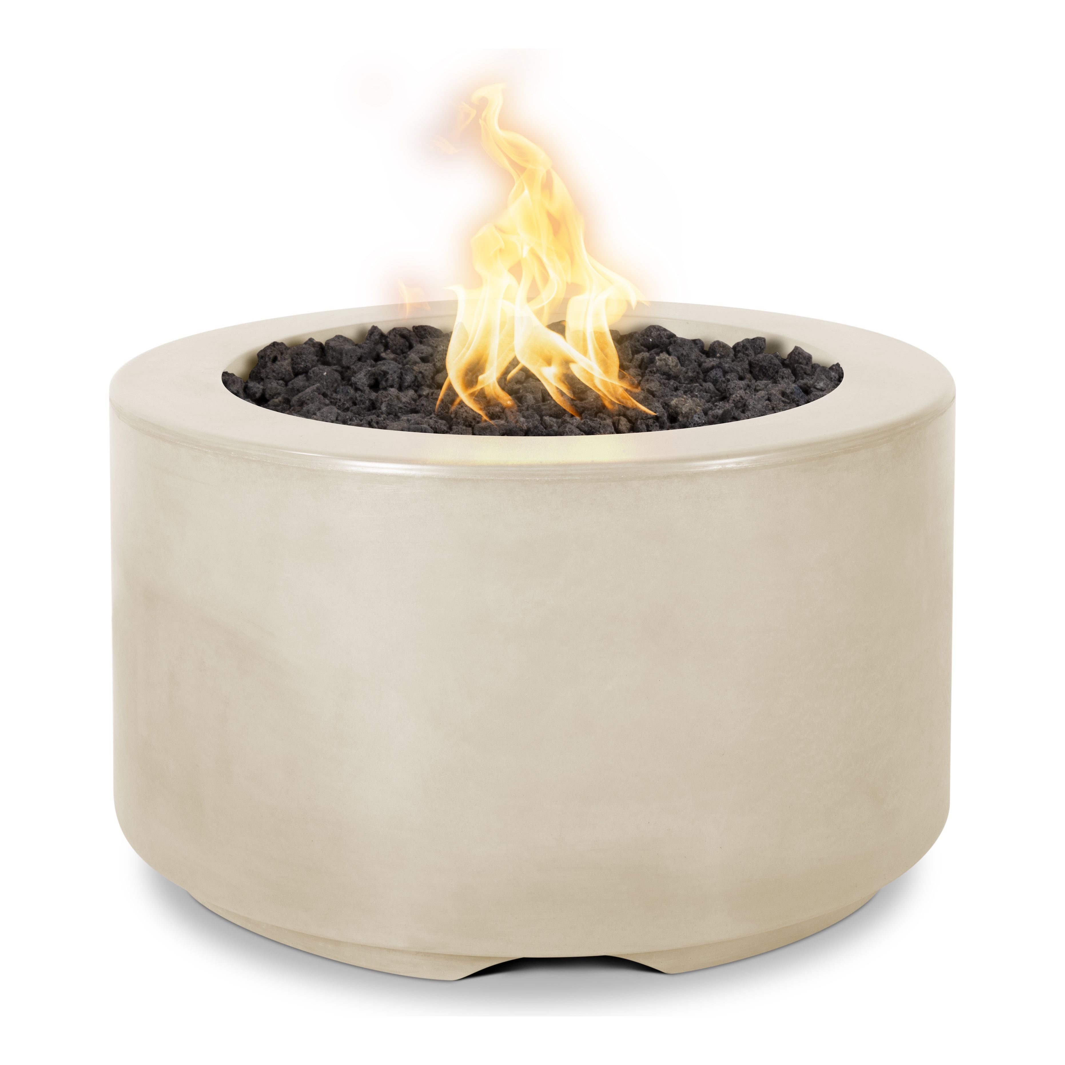 The Outdoor Plus Florence GFRC Concrete 18″ Tall Fire Pit