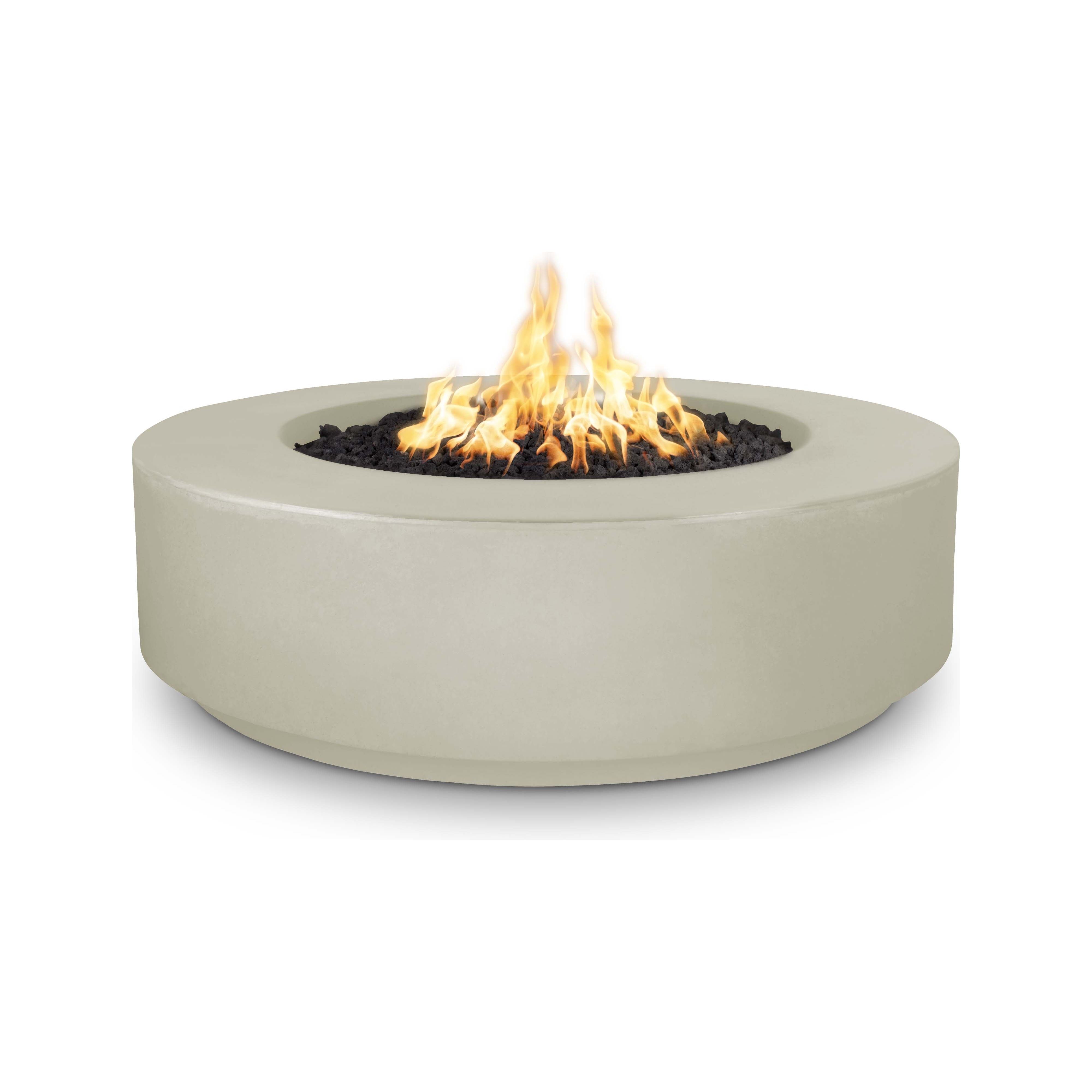 The Outdoor Plus Florence GFRC Concrete 12″ Tall Fire Pit