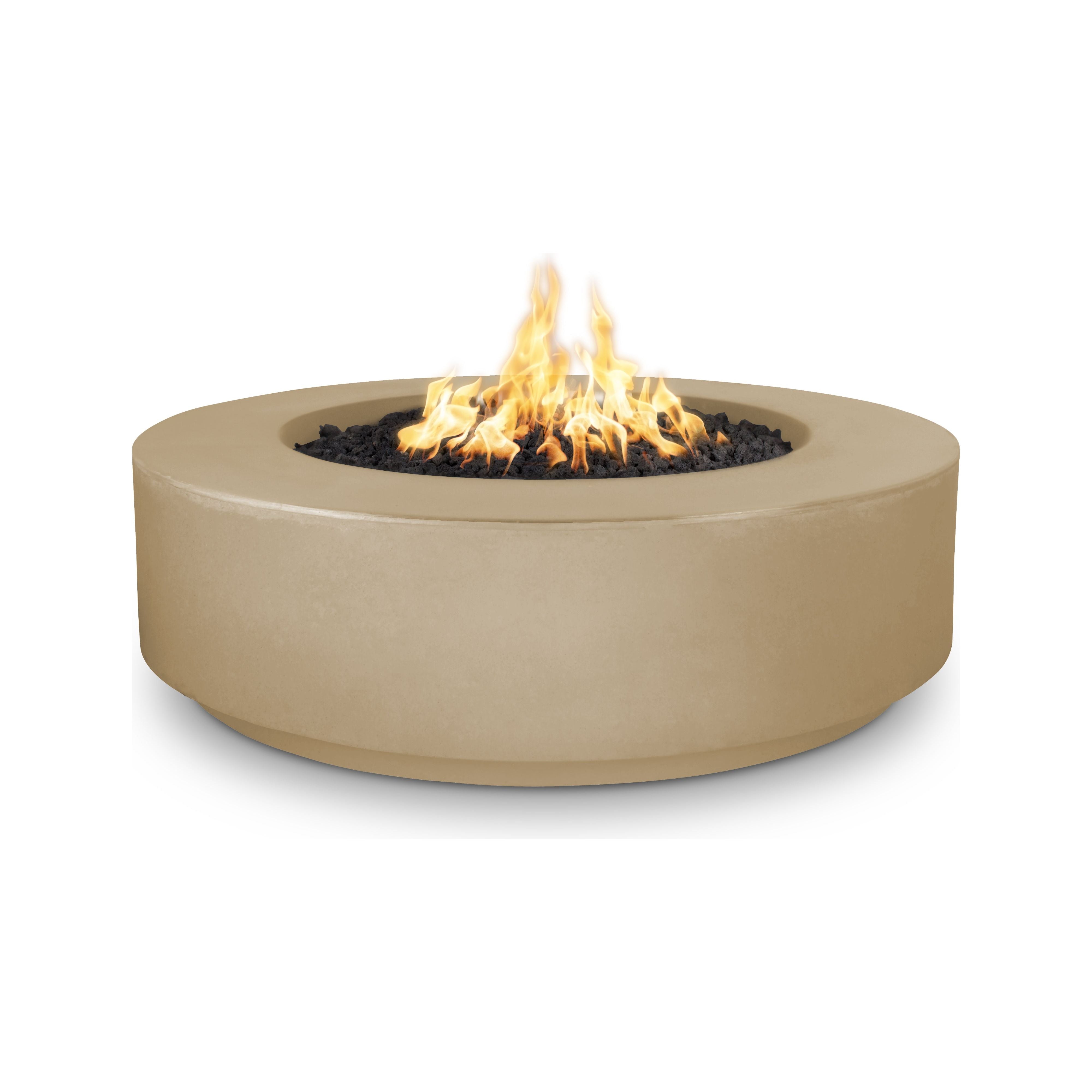 The Outdoor Plus Florence GFRC Concrete 12″ Tall Fire Pit