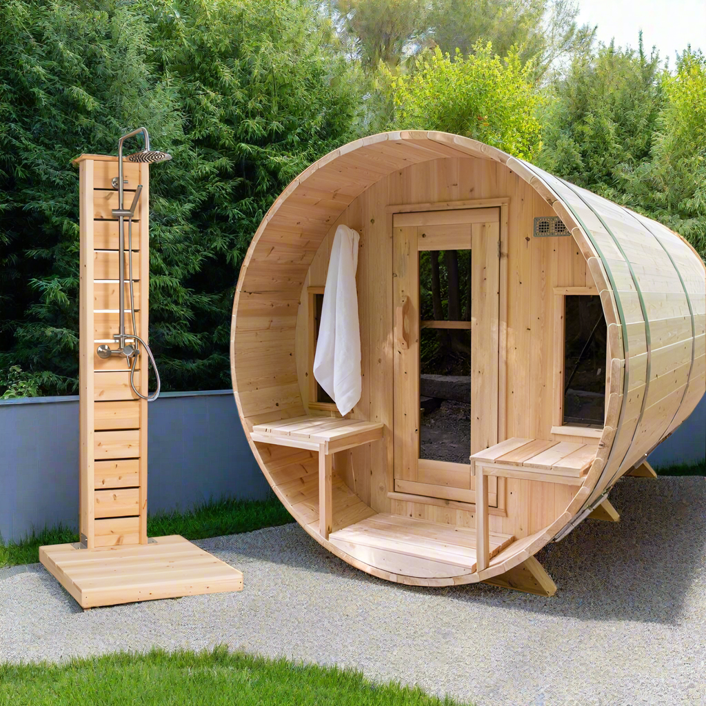Dundalk Leisurecraft CT Tranquility Barrel Sauna