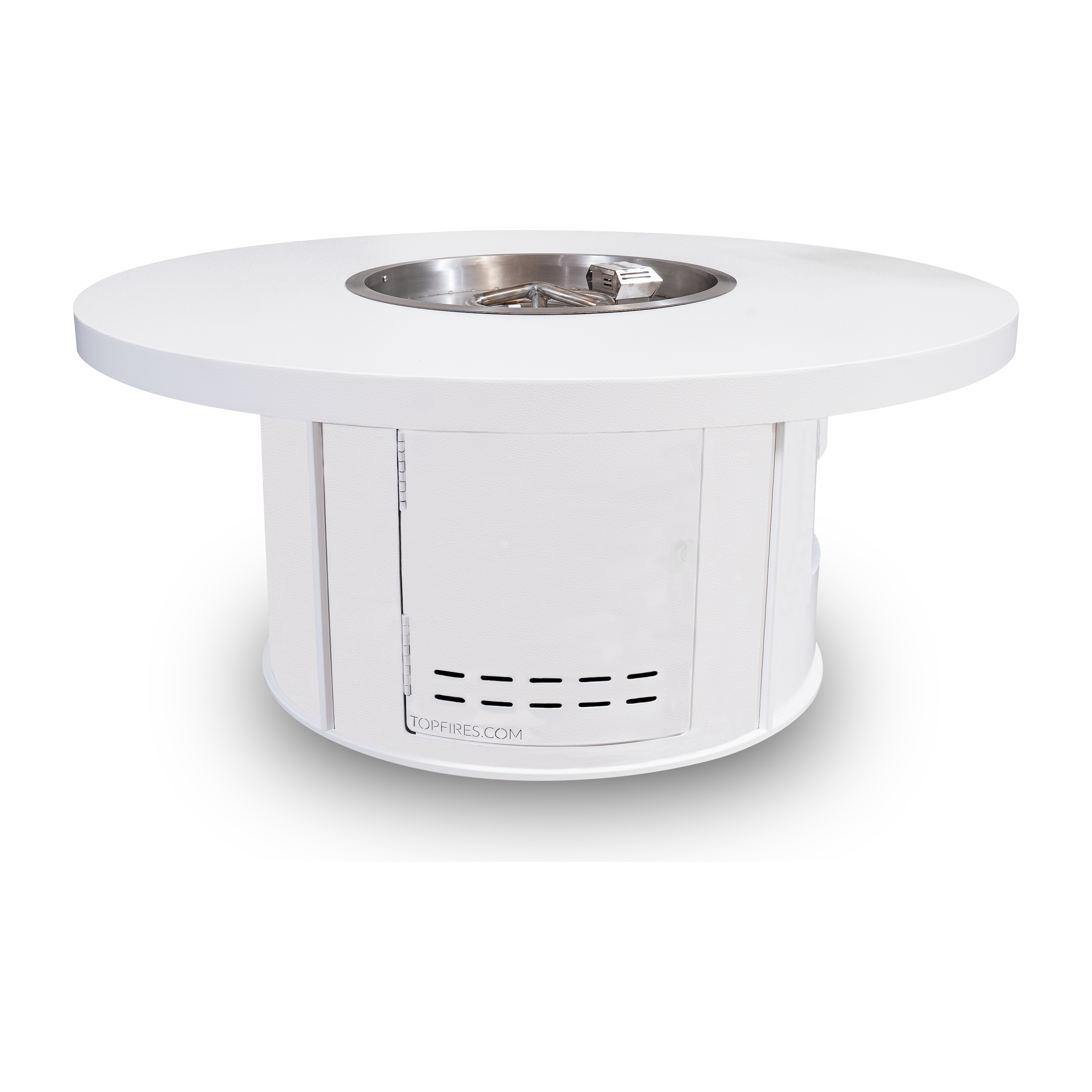 The Outdoor Plus Mabel Powder Coated Round Metal Fire Pit