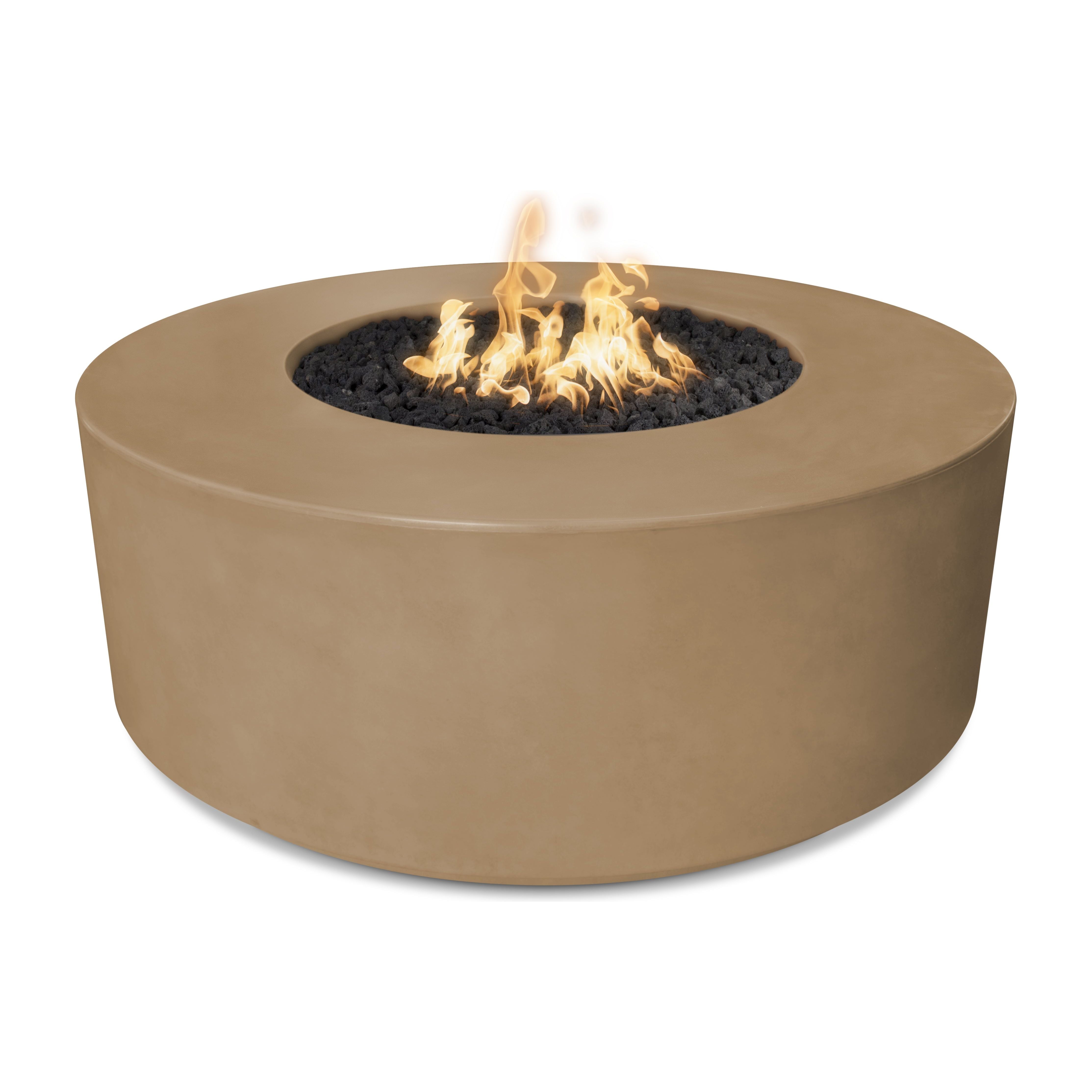 The Outdoor Plus Florence GFRC Concrete 20″ Tall Fire Pit