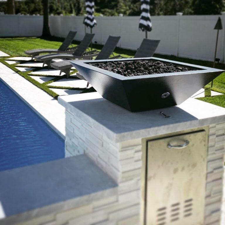 The Outdoor Plus Maya GFRC Concrete Fire Bowl