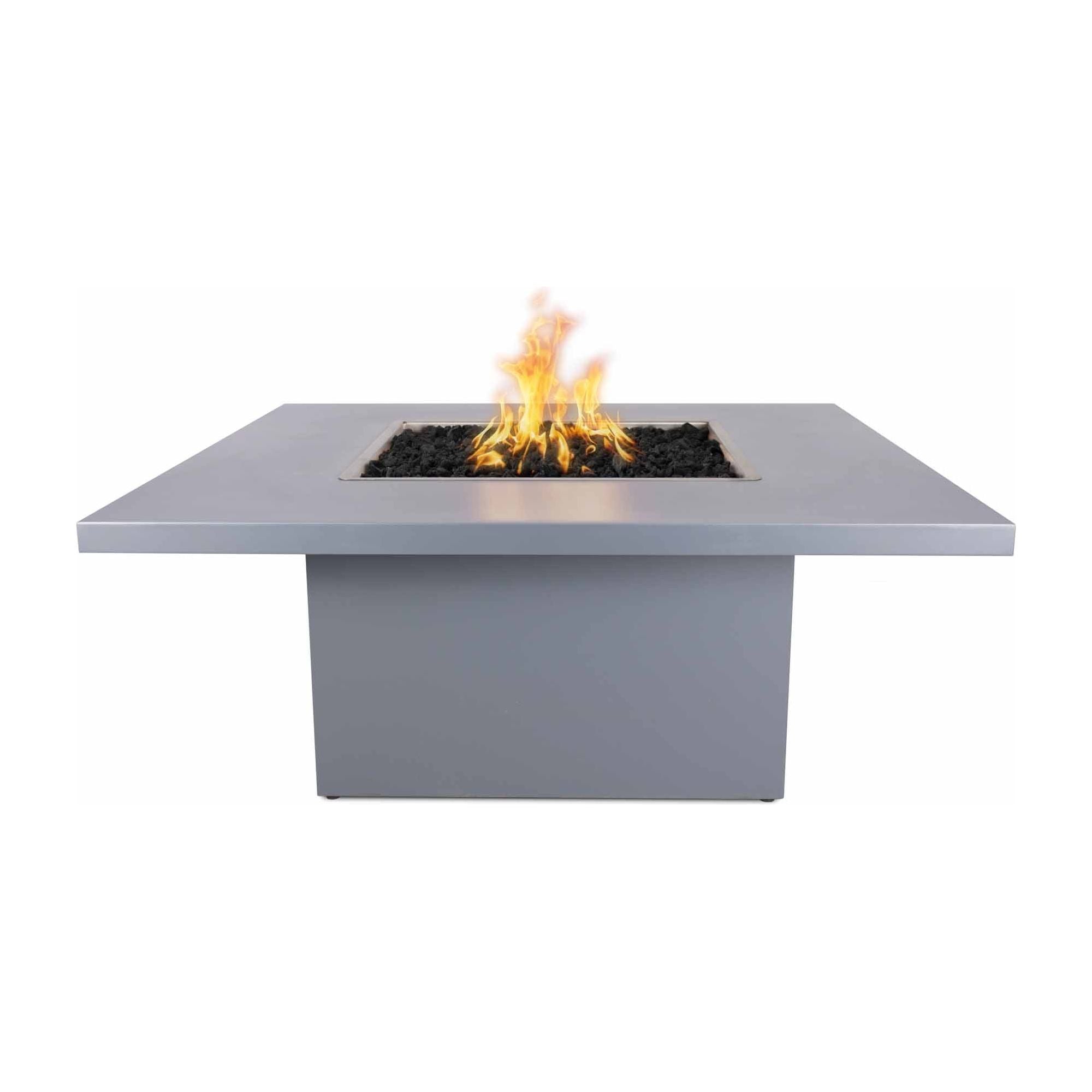 The Outdoor Plus Bella Square Metal Fire Table