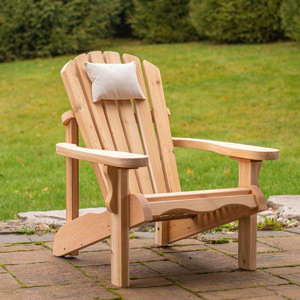 Dundalk Leisurecraft Adirondack Chair - Red Cedar