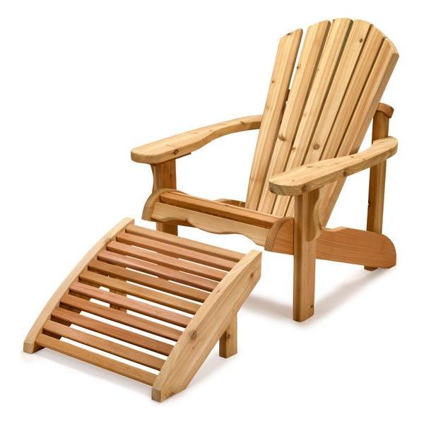 Dundalk Leisurecraft Adirondack Chair - Red Cedar