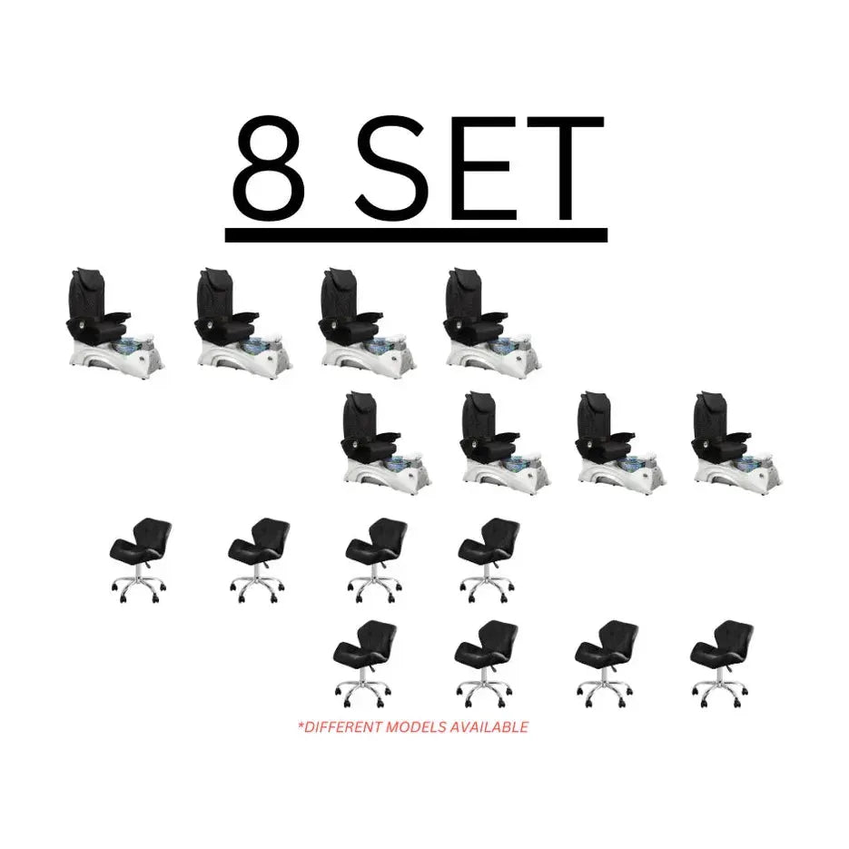 Osaki Pedicure Chair 8-Piece Pro Set