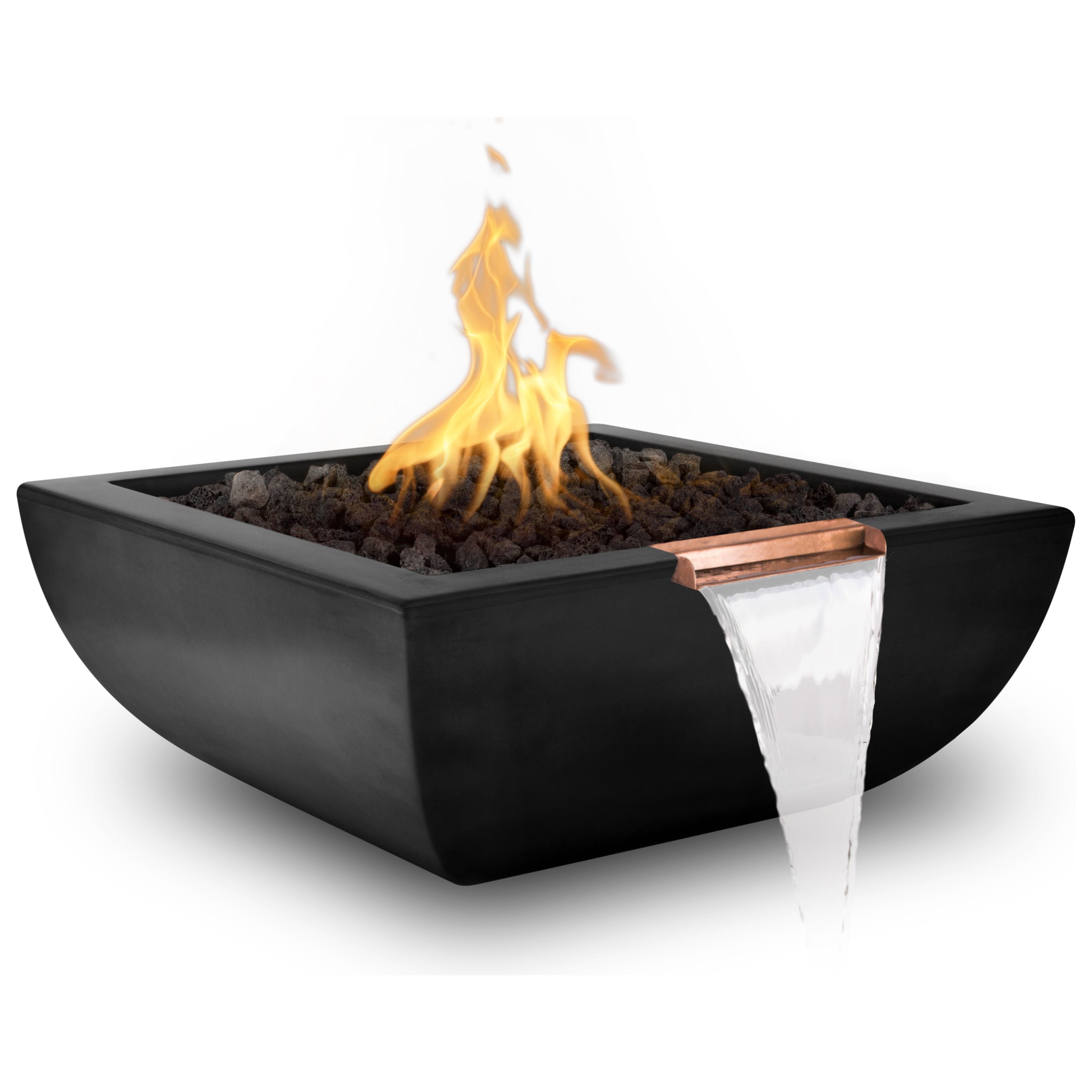 The Outdoor Plus Avalon GFRC Concrete Fire & Water Bowl