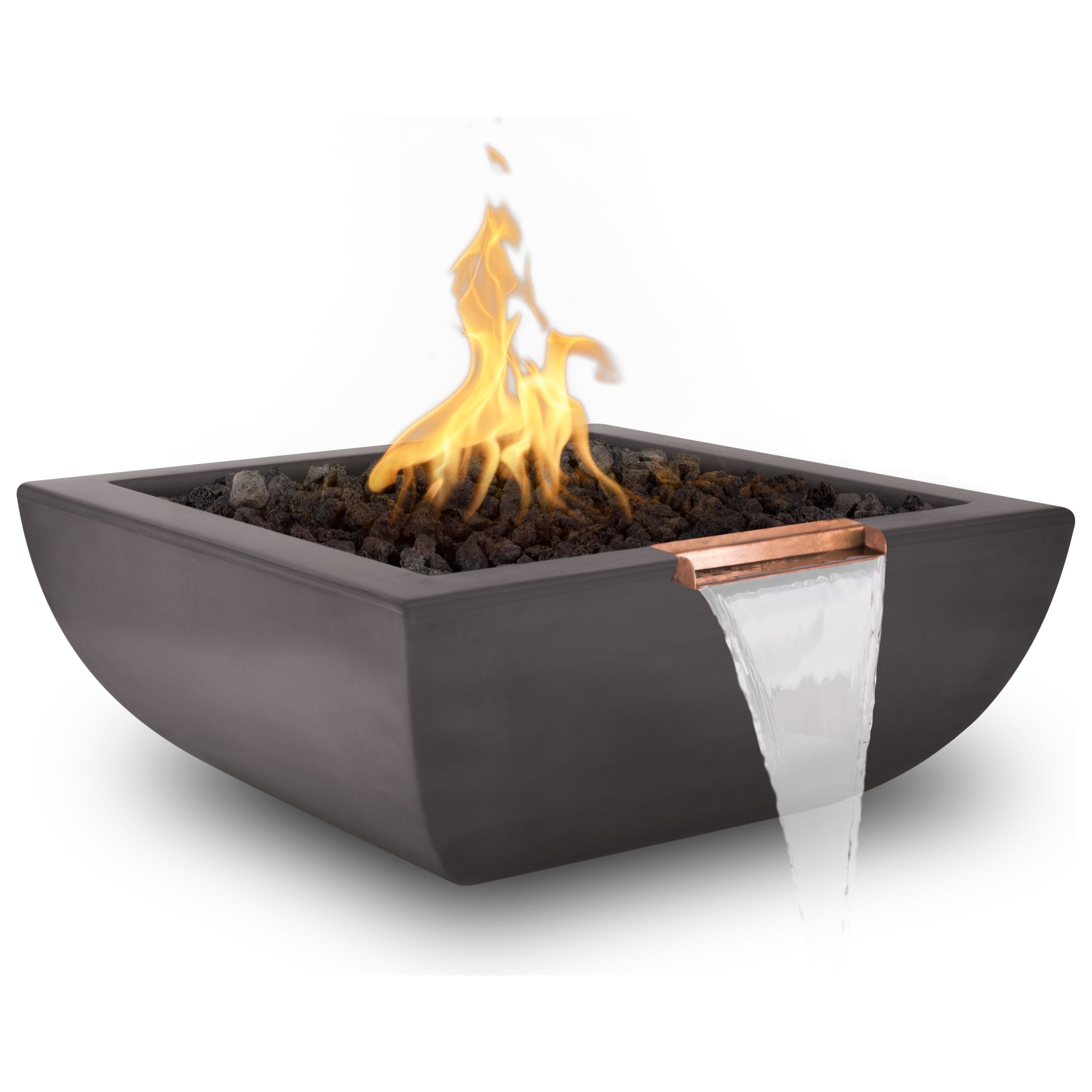 The Outdoor Plus Avalon GFRC Concrete Fire & Water Bowl