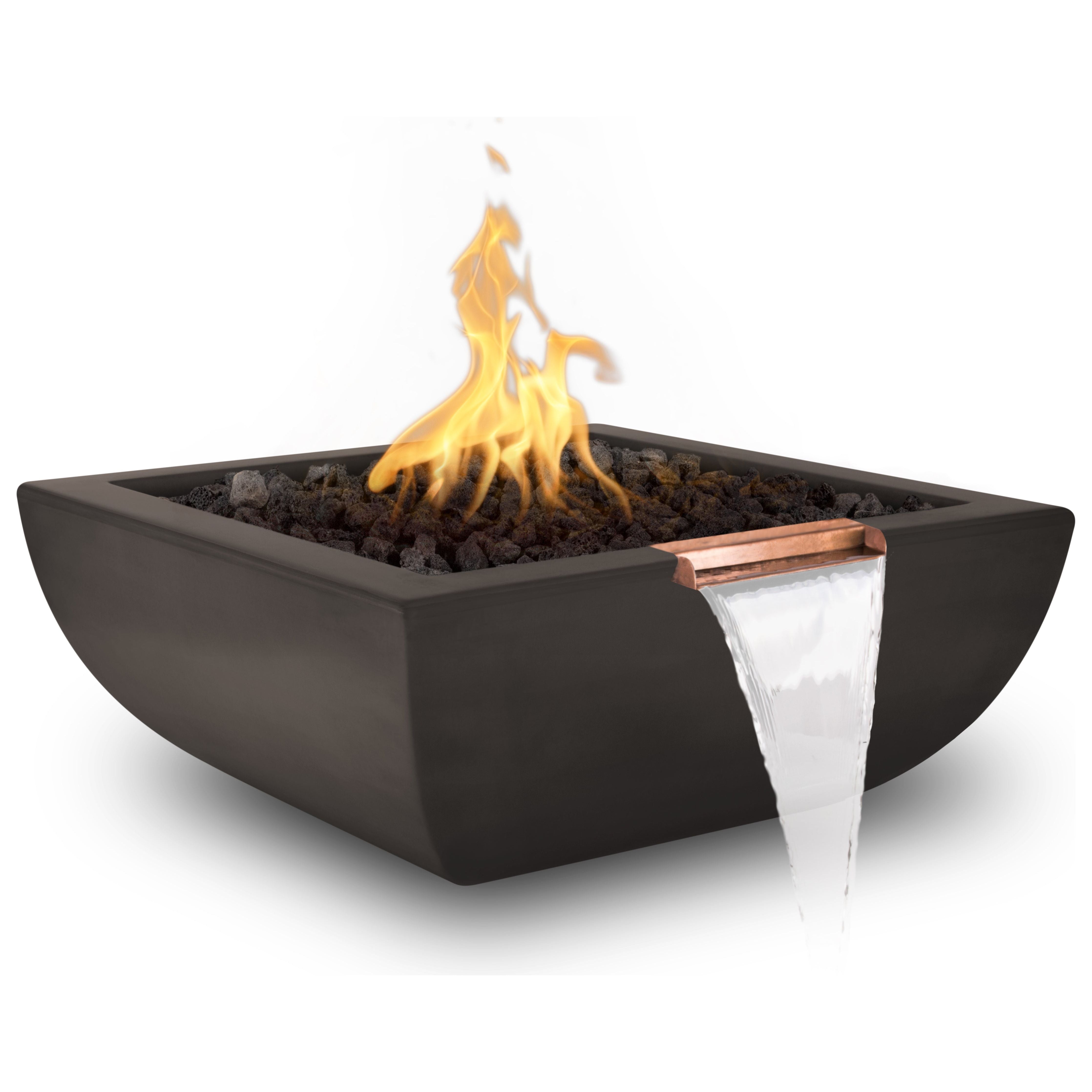 The Outdoor Plus Avalon GFRC Concrete Fire & Water Bowl