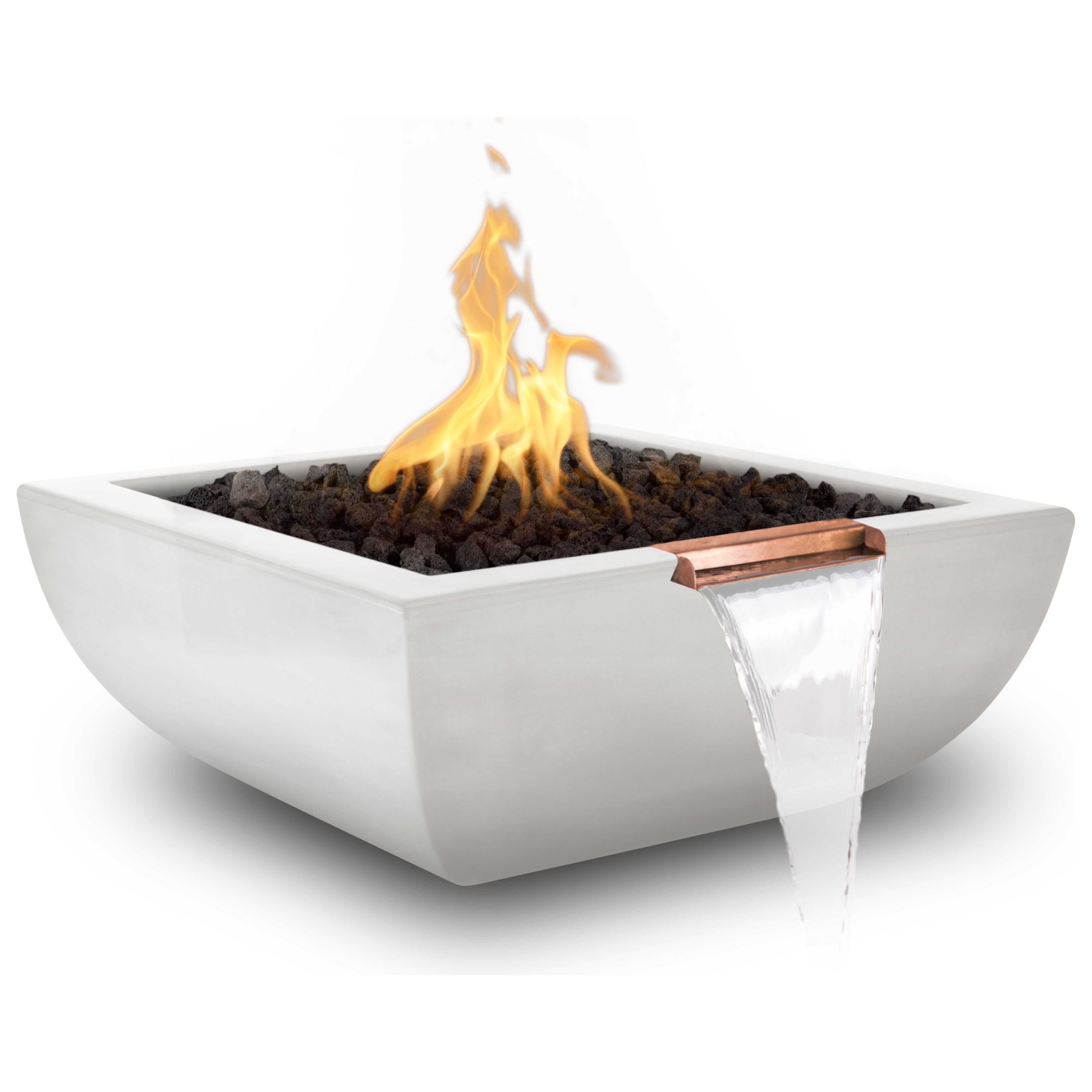 The Outdoor Plus Avalon GFRC Concrete Fire & Water Bowl
