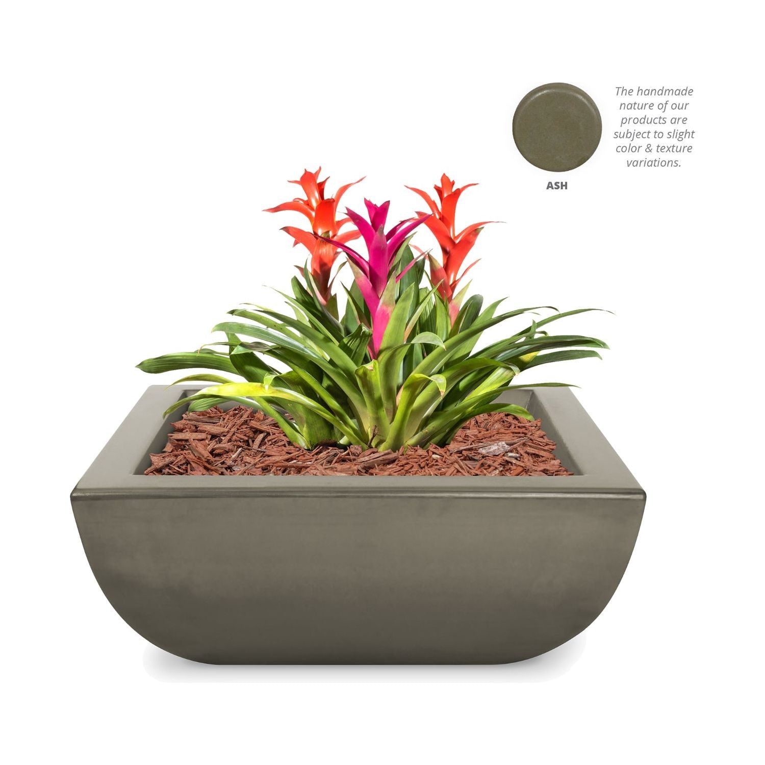 The Outdoor Plus Avalon GFRC Concrete Planter Bowl