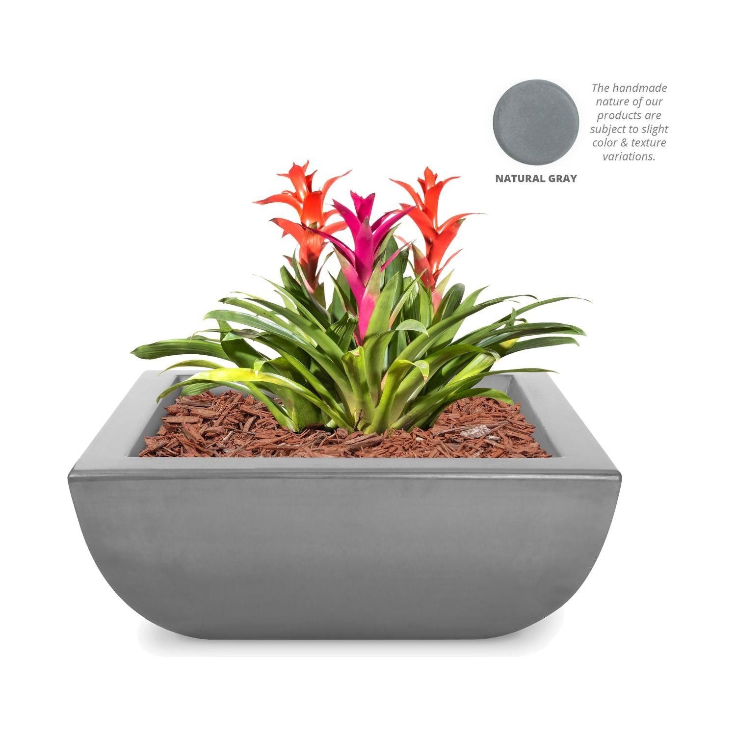 The Outdoor Plus Avalon GFRC Concrete Planter Bowl