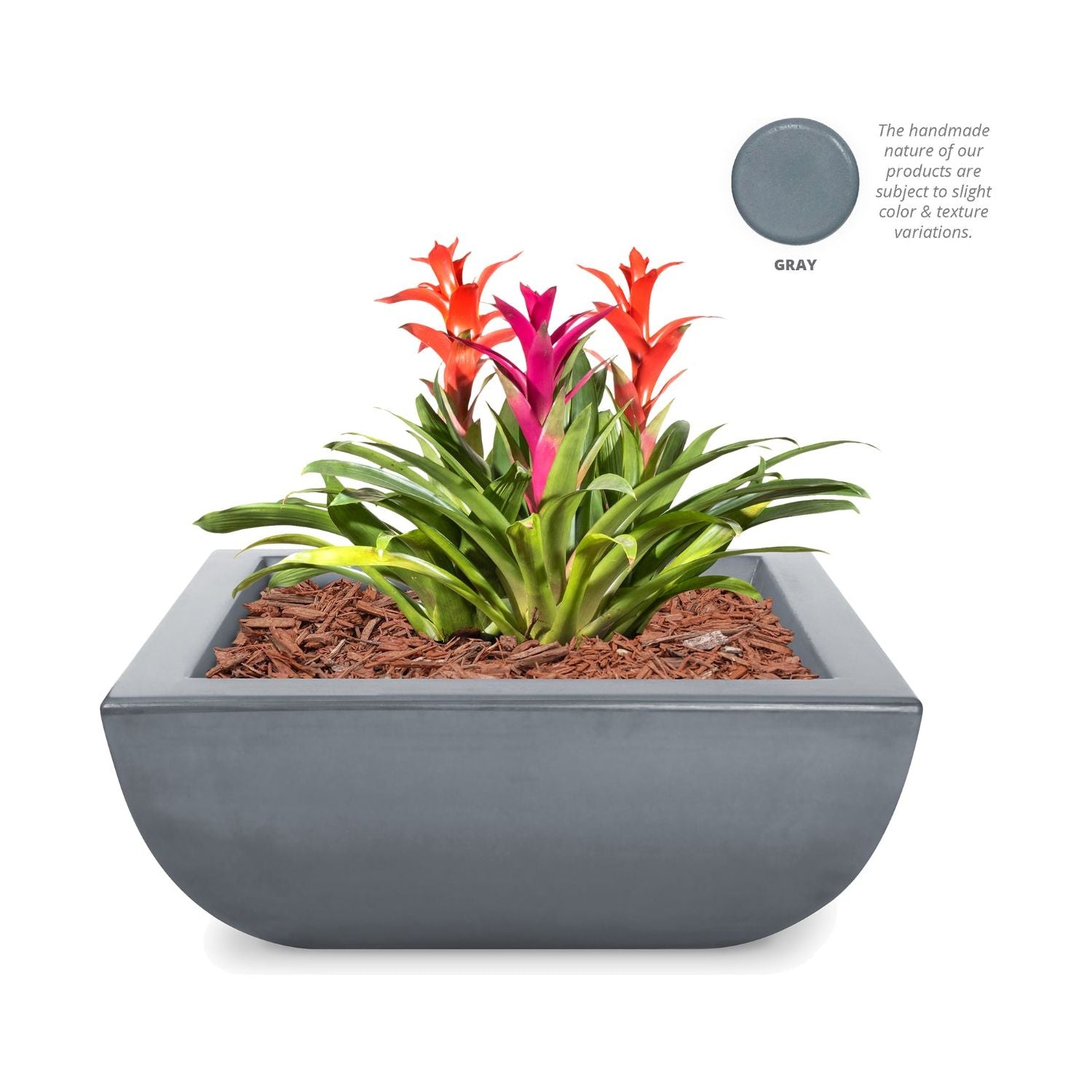 The Outdoor Plus Avalon GFRC Concrete Planter Bowl