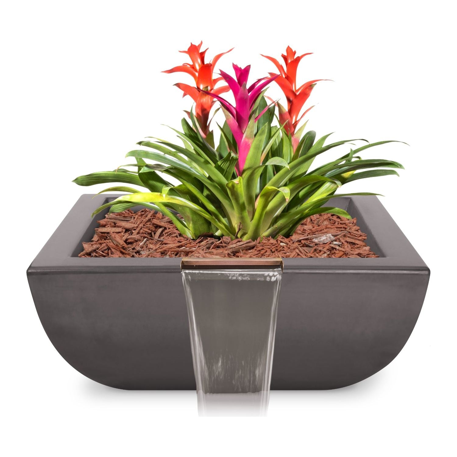 The Outdoor Plus Avalon GFRC Concrete Planter & Water Bowl