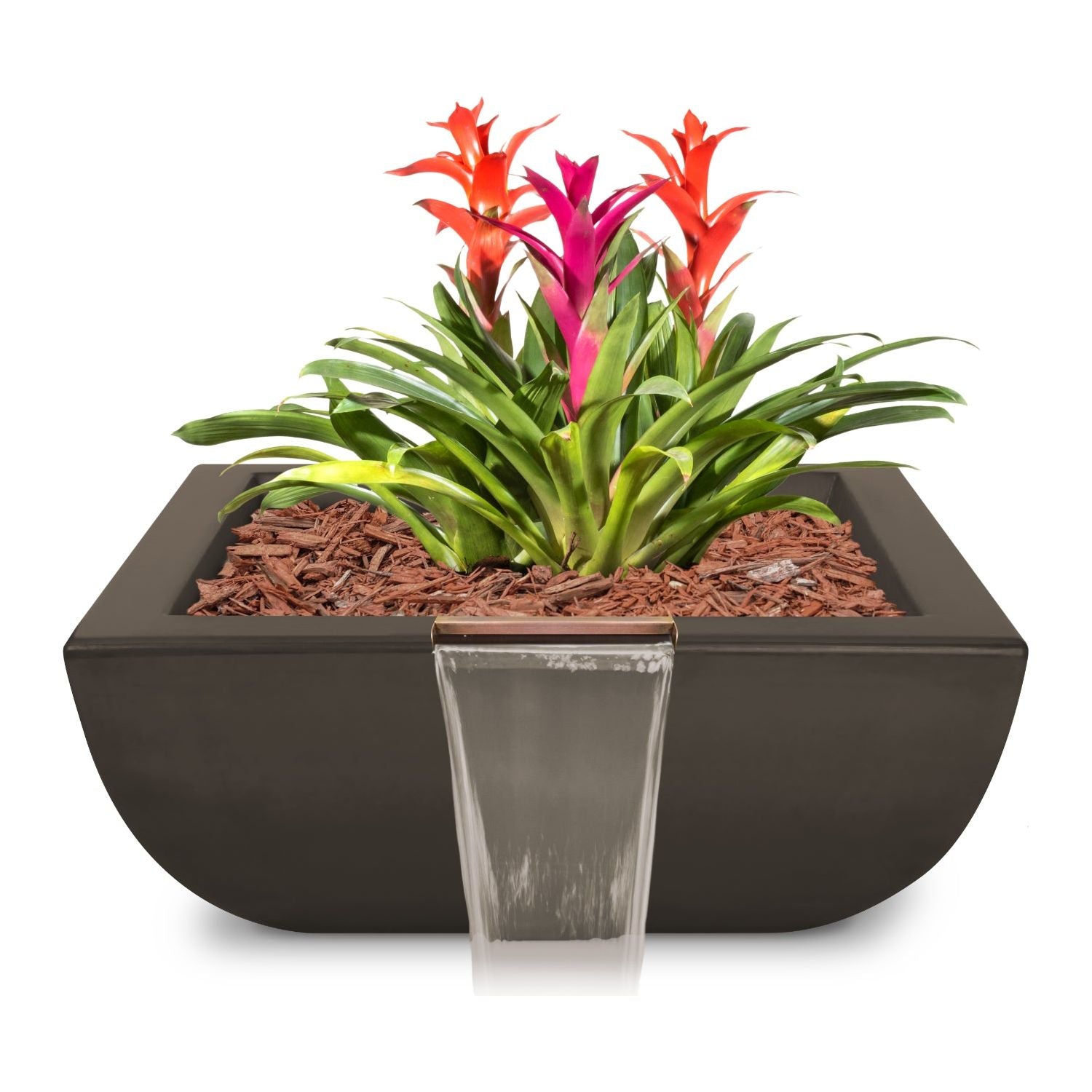 The Outdoor Plus Avalon GFRC Concrete Planter & Water Bowl