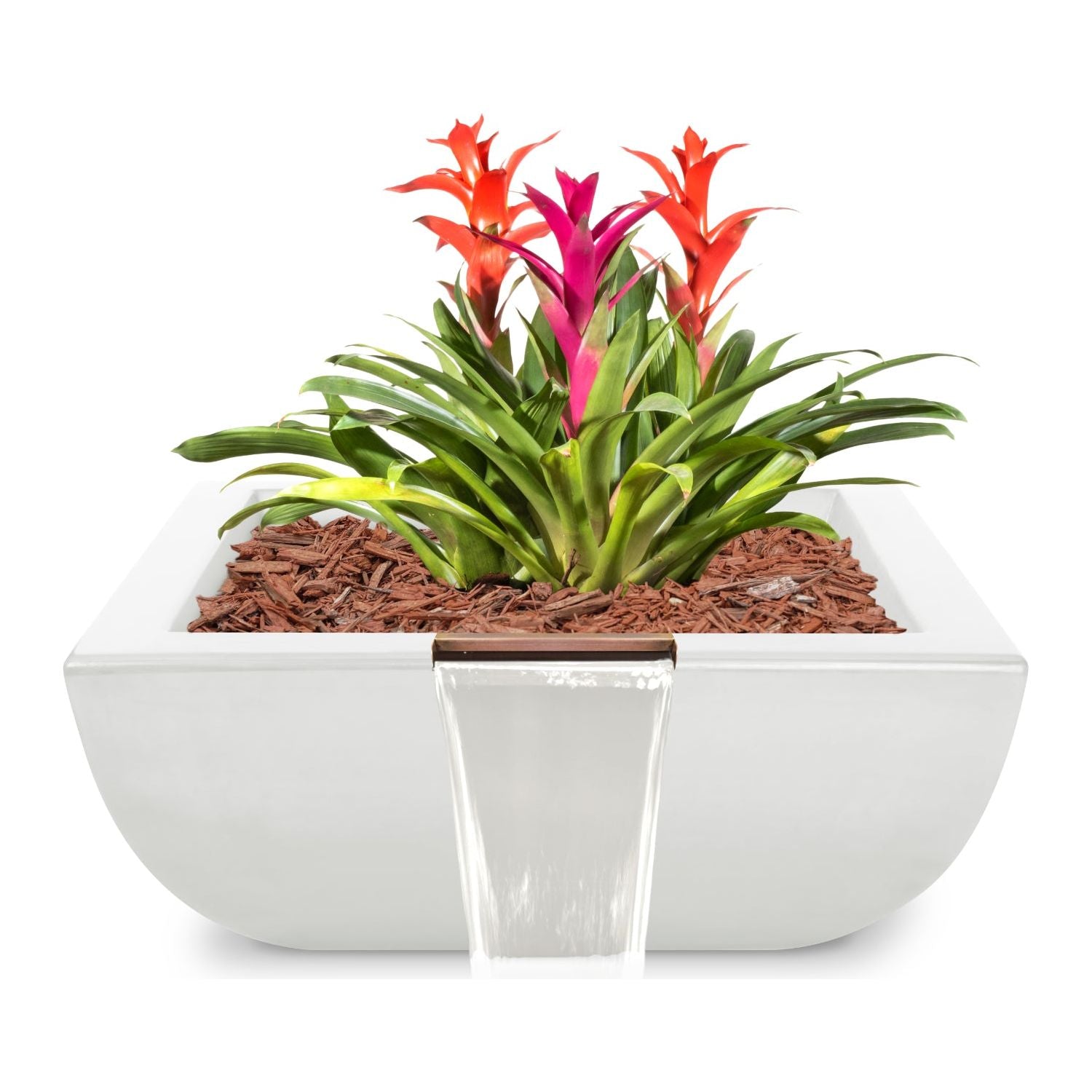 The Outdoor Plus Avalon GFRC Concrete Planter & Water Bowl