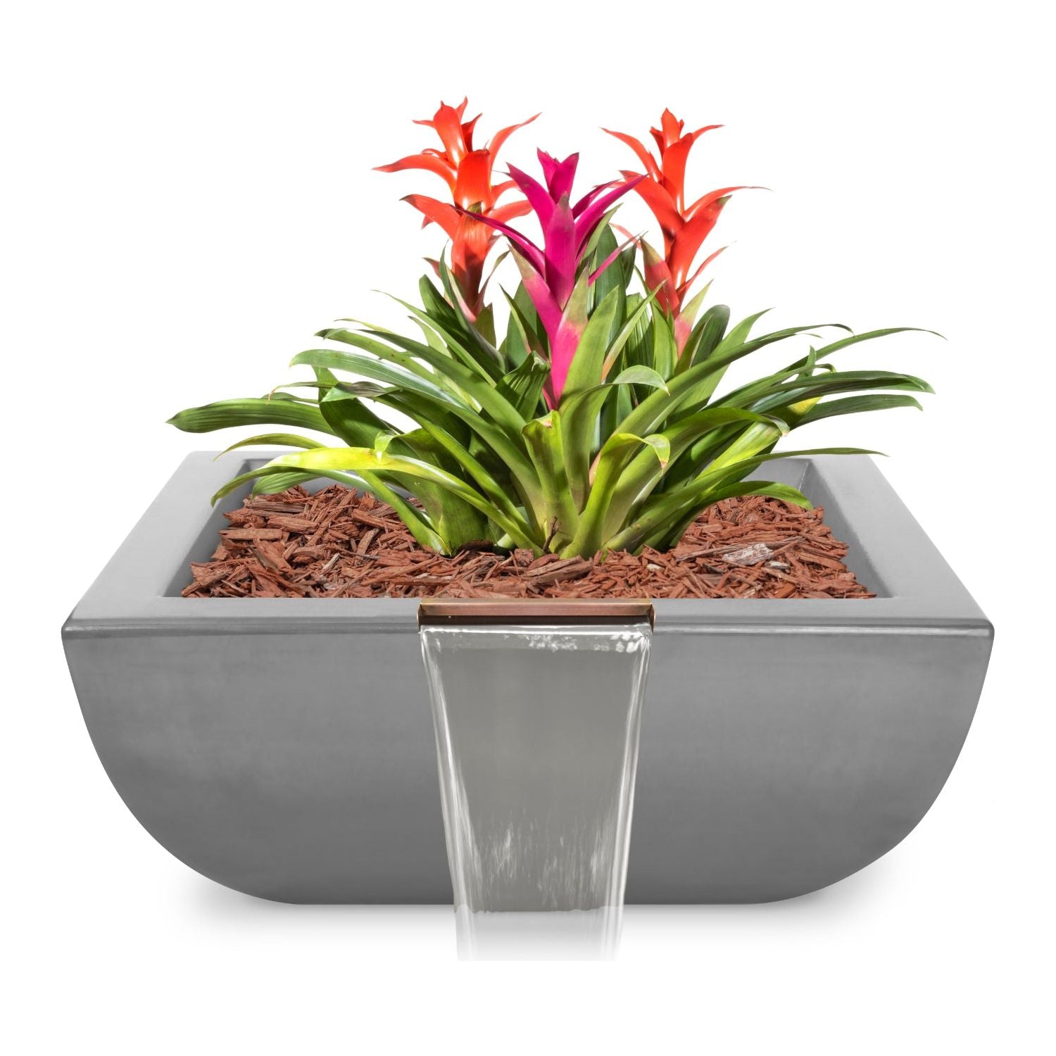 The Outdoor Plus Avalon GFRC Concrete Planter & Water Bowl