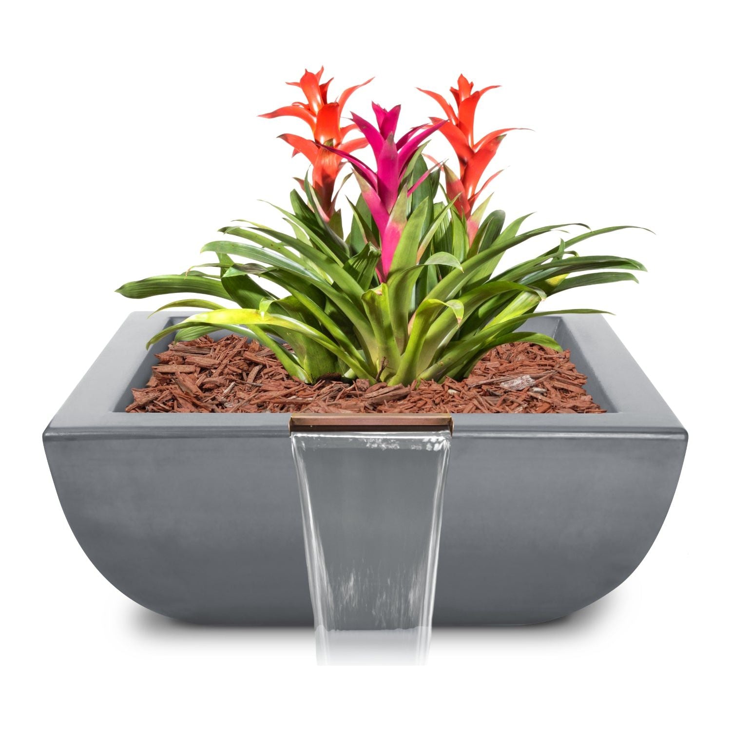 The Outdoor Plus Avalon GFRC Concrete Planter & Water Bowl