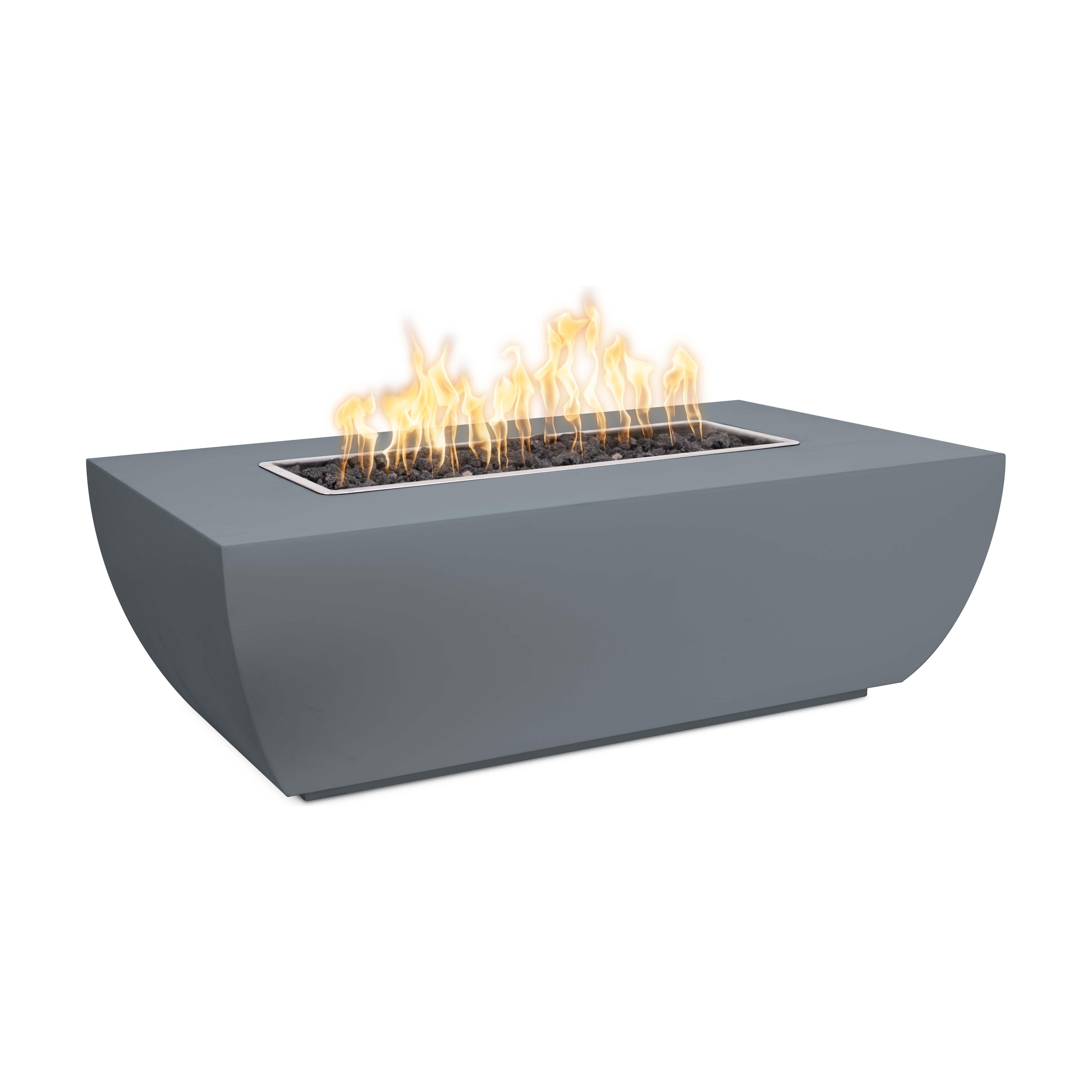 The Outdoor Plus Avalon Metal Powder Coat 15" Tall Fire Pit