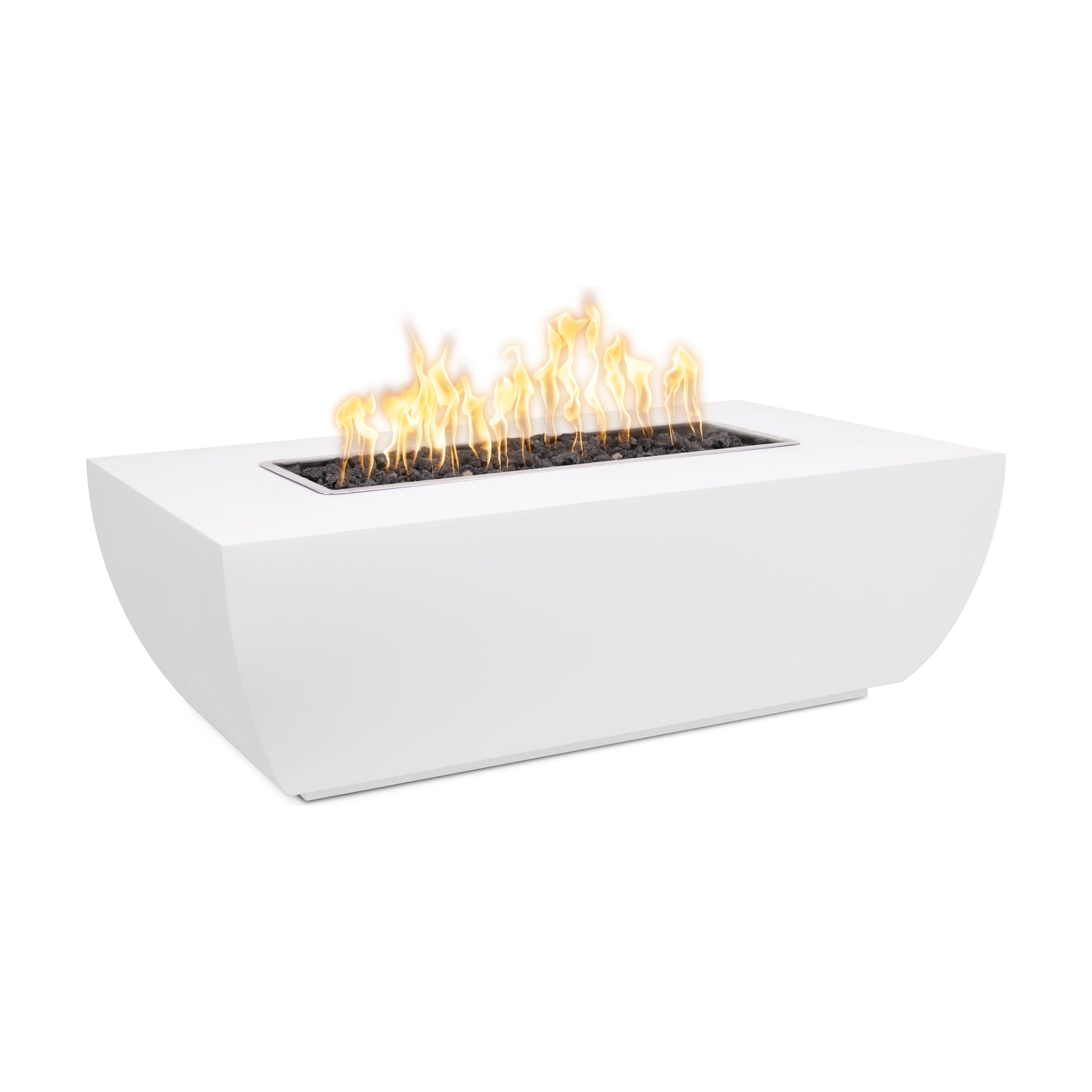 The Outdoor Plus Avalon Metal Powder Coat 15" Tall Fire Pit