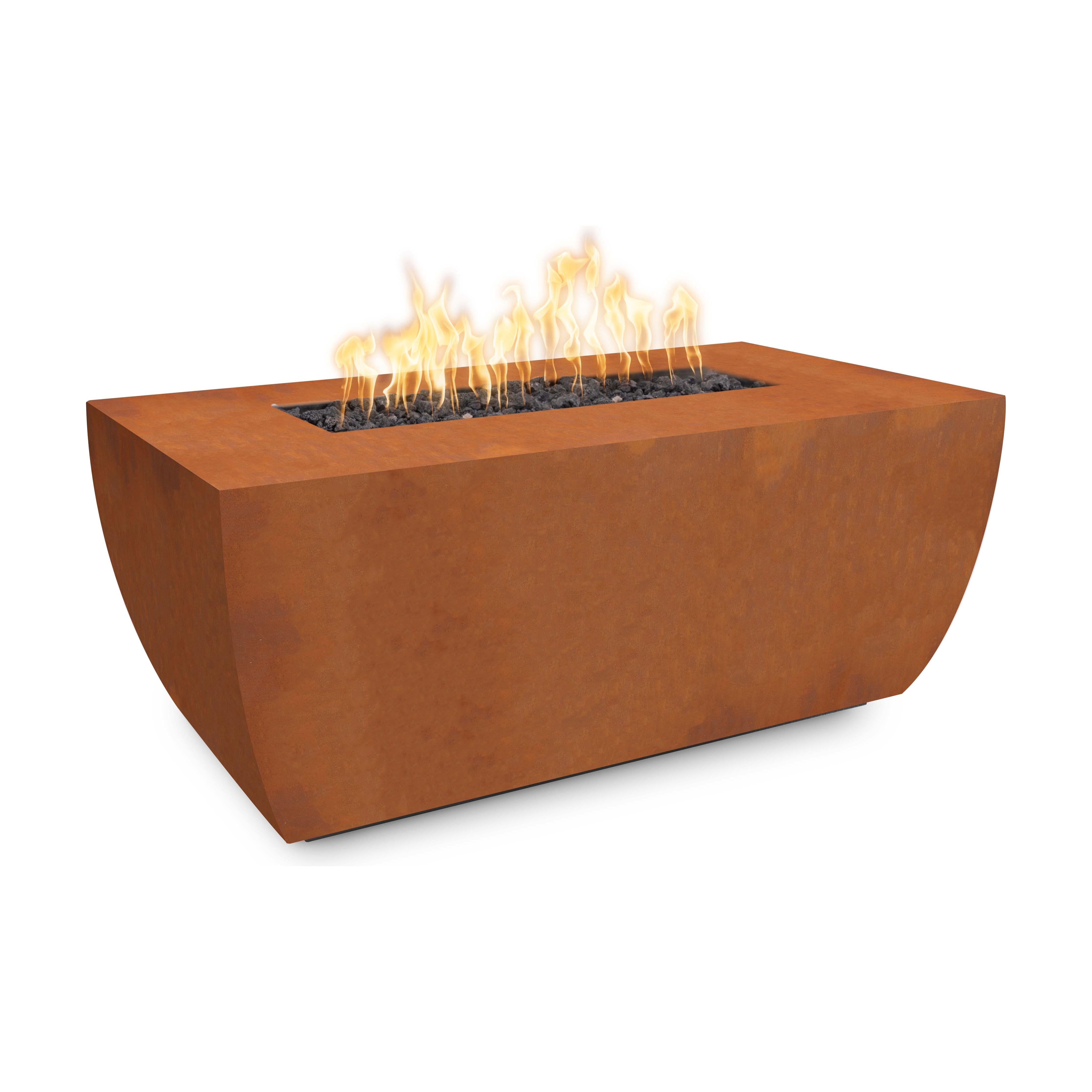 The Outdoor Plus Avalon Metal 24" Tall Fire Pit