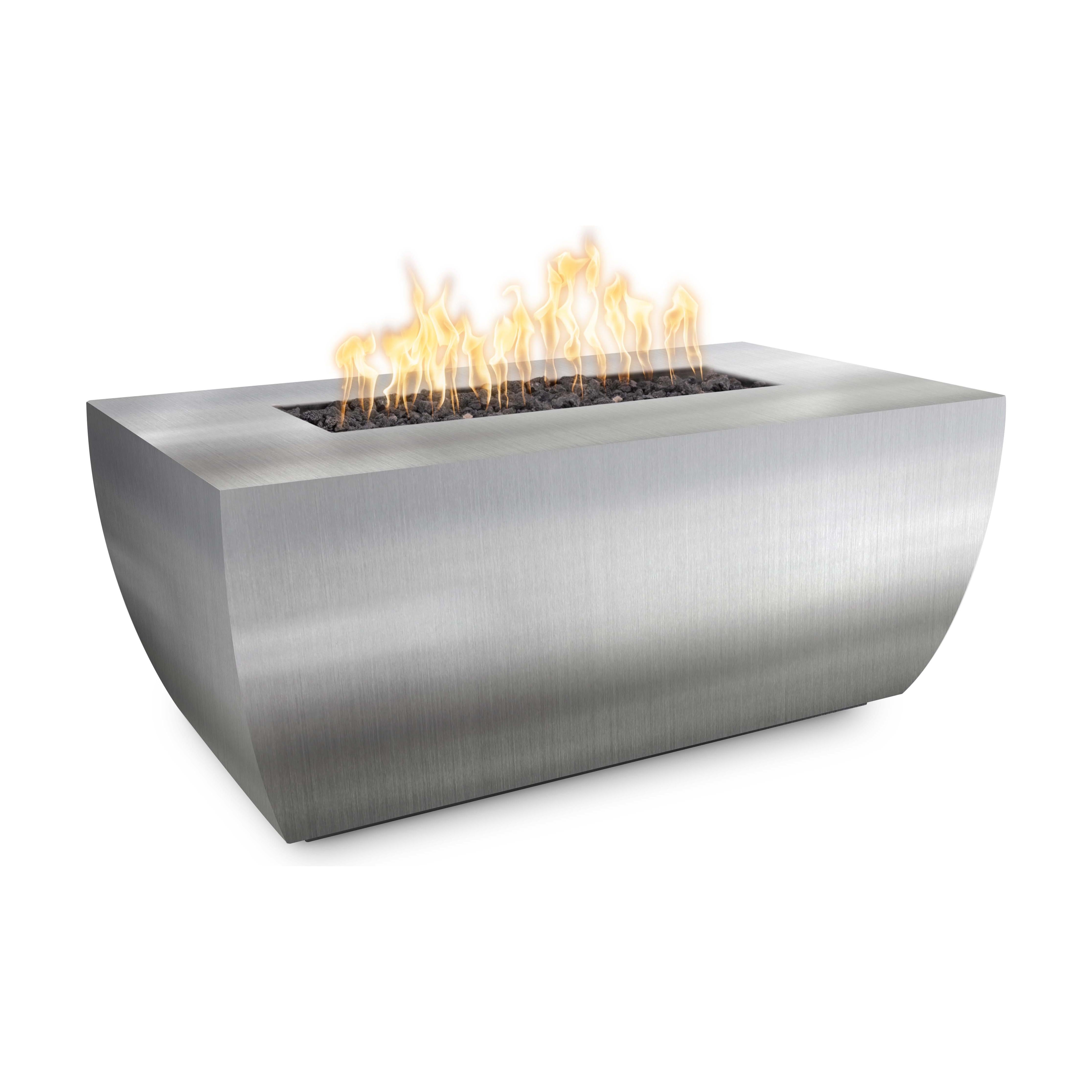 The Outdoor Plus Avalon Metal 24" Tall Fire Pit