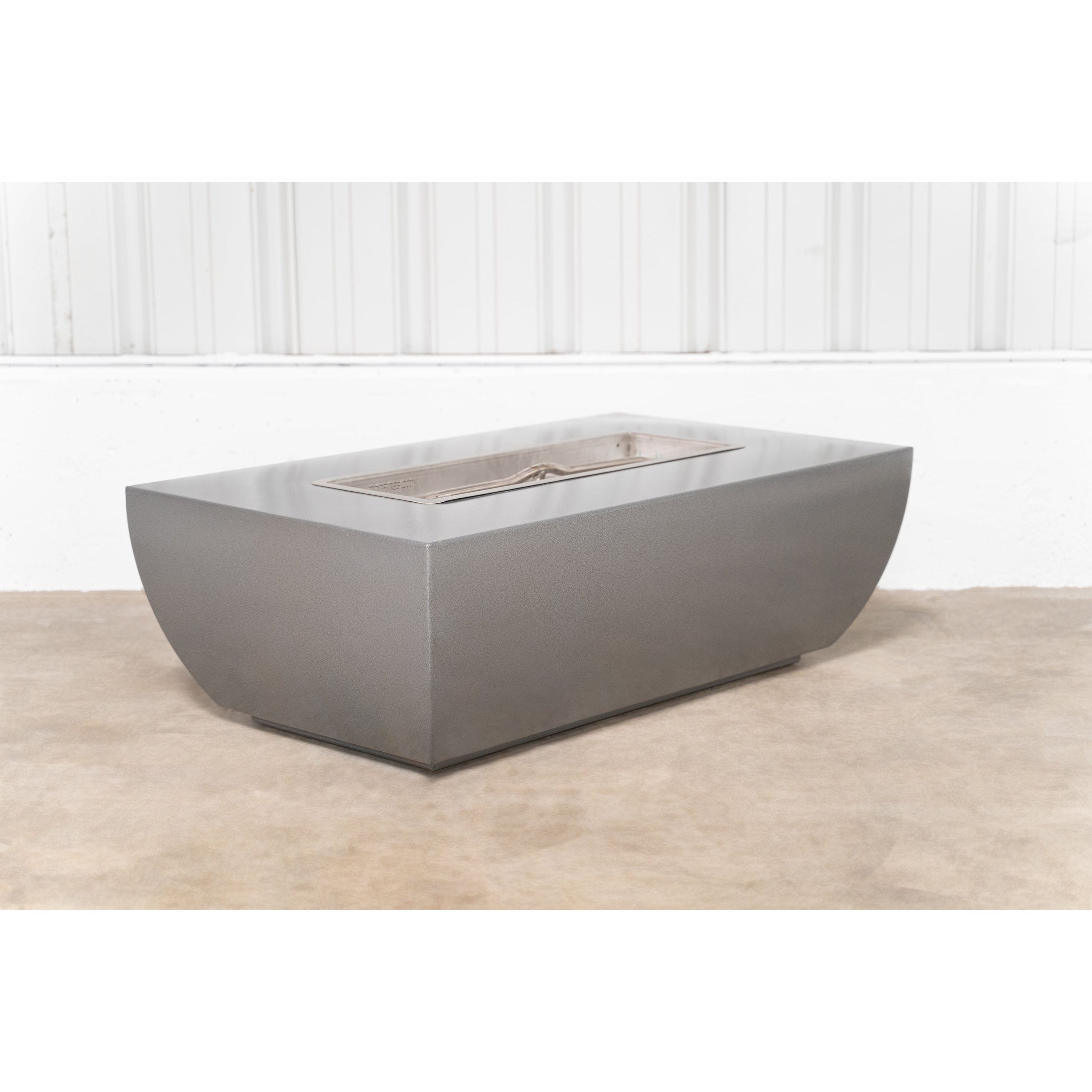 The Outdoor Plus Avalon Metal Powder Coat 15" Tall Fire Pit