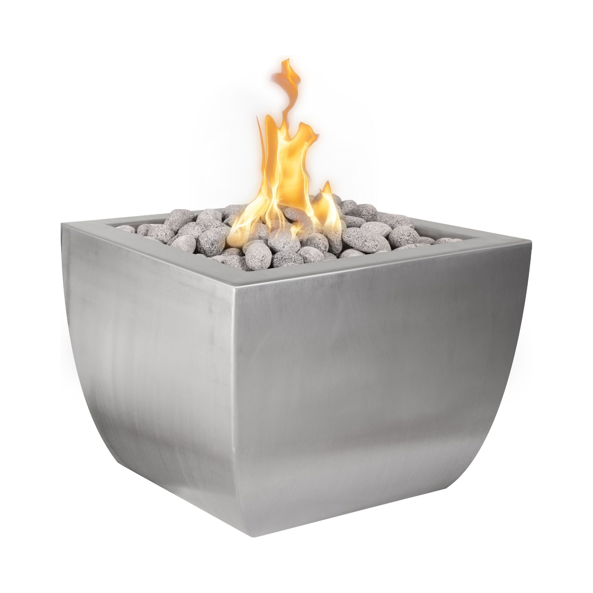 The Outdoor Plus Avalon Metal Tall Fire Pit