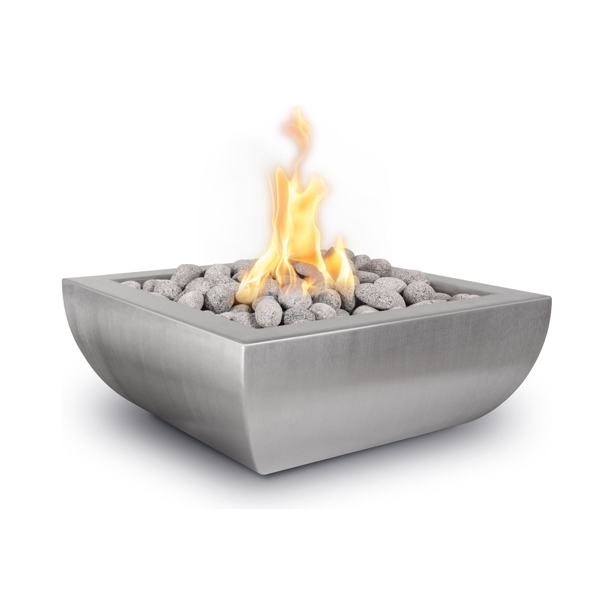 The Outdoor Plus Avalon Stainless Steel Fire Bowl