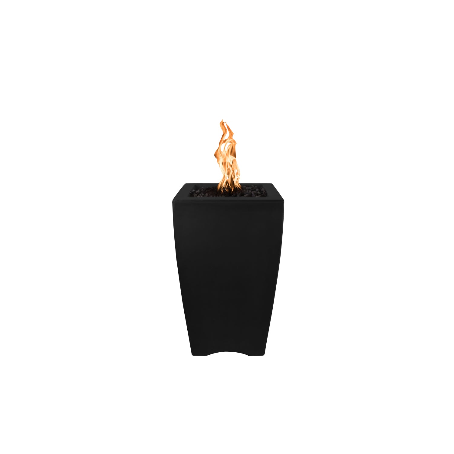 The Outdoor Plus Baston 20" Square GFRC Concrete Fire Pillar