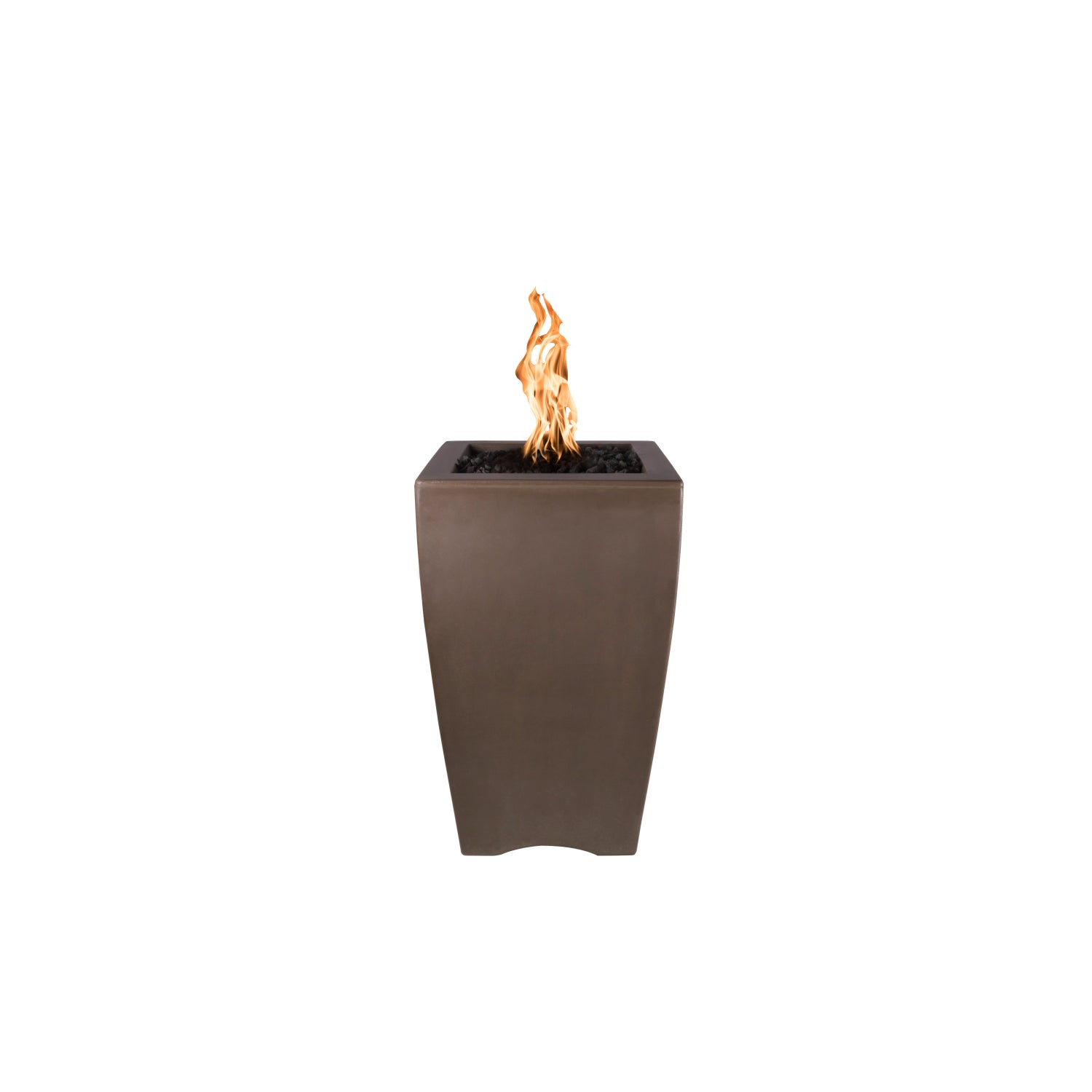 The Outdoor Plus Baston 20" Square GFRC Concrete Fire Pillar