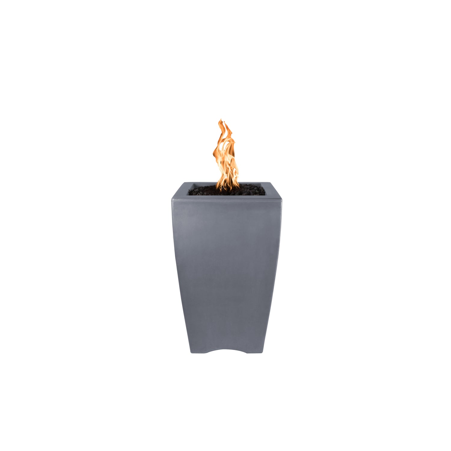 The Outdoor Plus Baston 20" Square GFRC Concrete Fire Pillar
