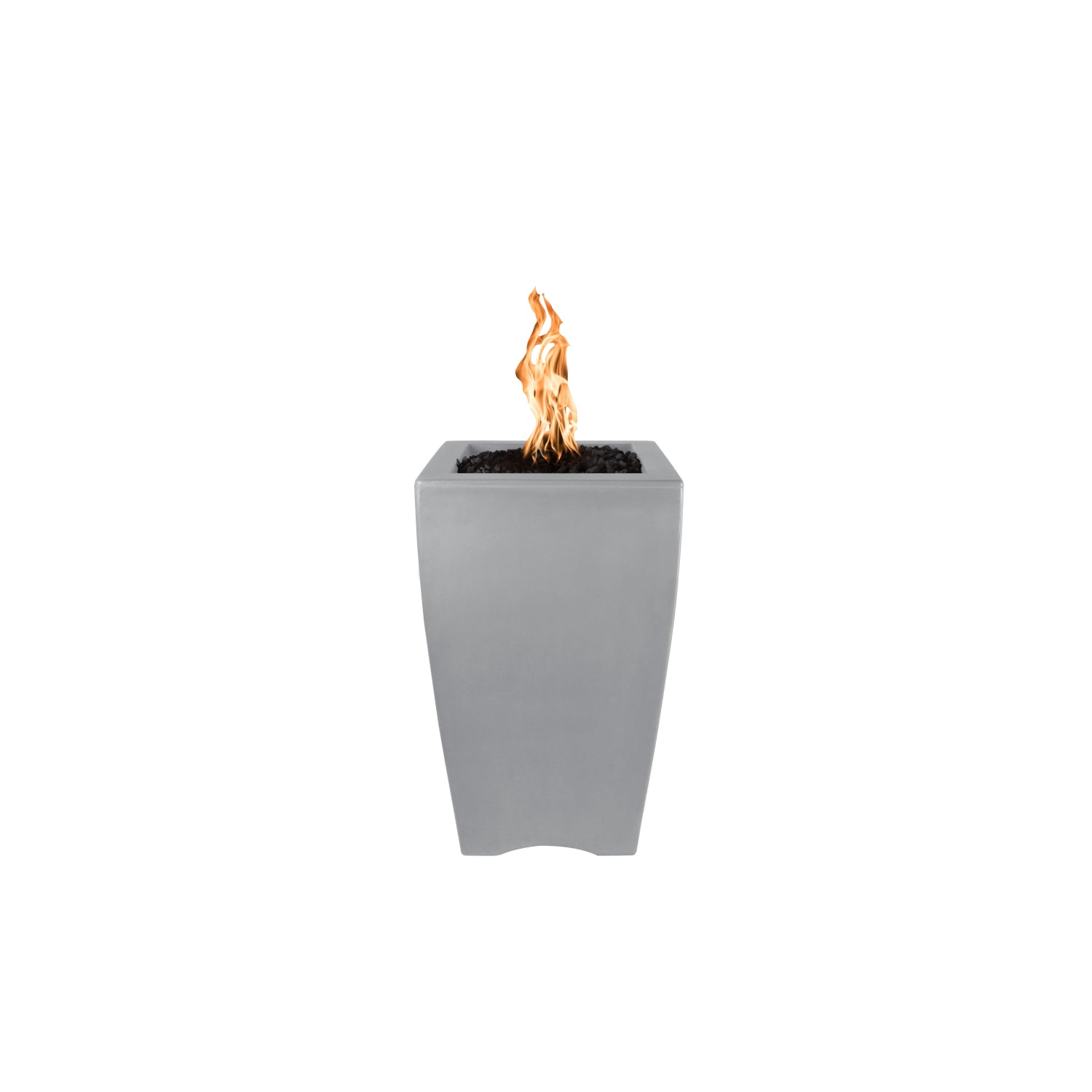 The Outdoor Plus Baston 20" Square GFRC Concrete Fire Pillar