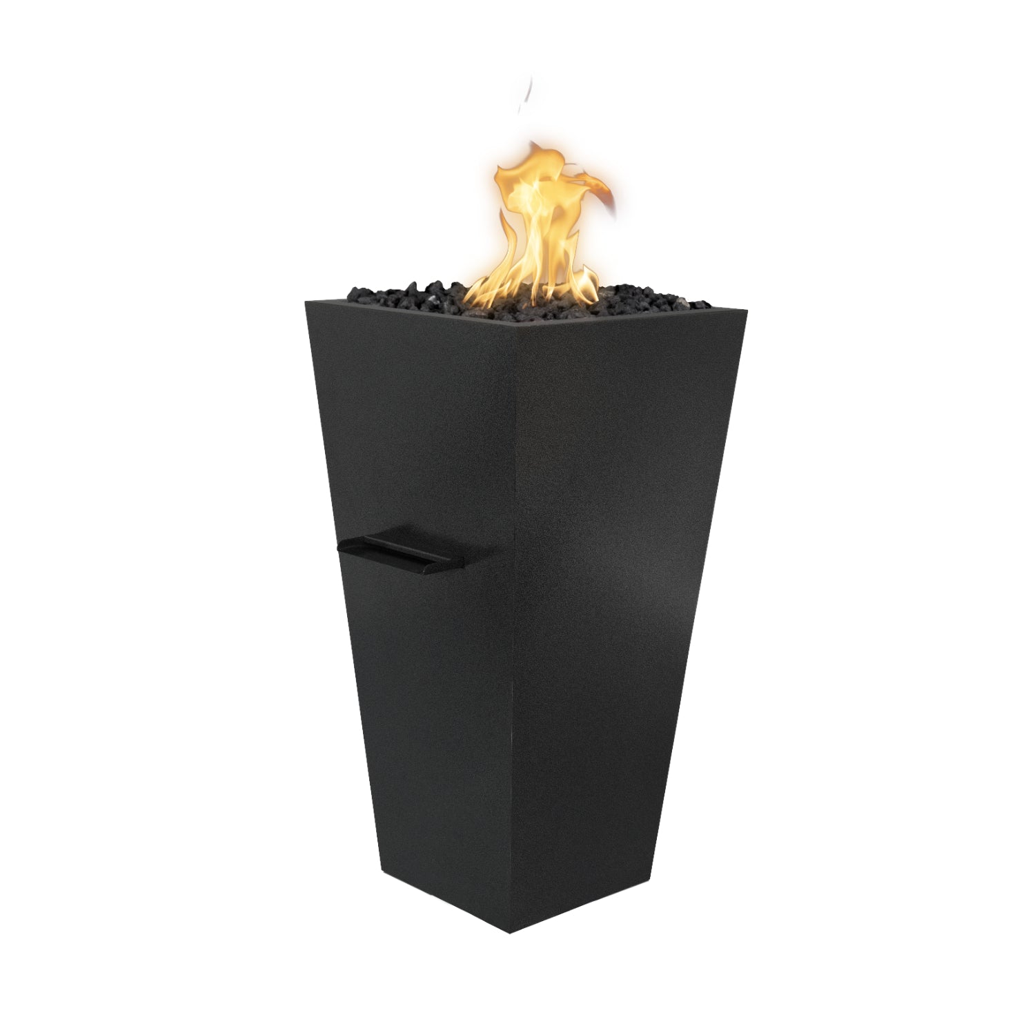 The Outdoor Plus Baston 20" Square GFRC Concrete Fire Pillar