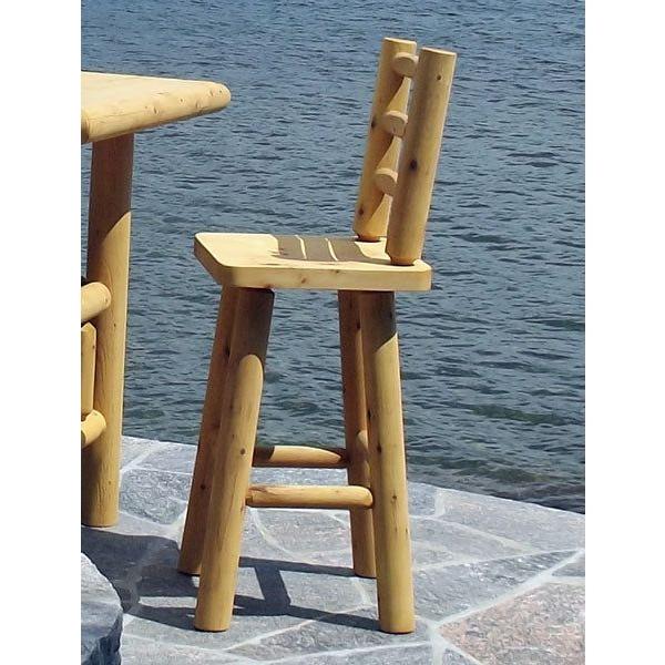 Dundalk Leisurecraft 30" Stool with Back