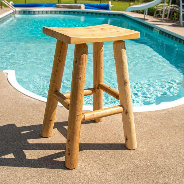Dundalk Leisurecraft 30" Saddle Seat Bar Stool