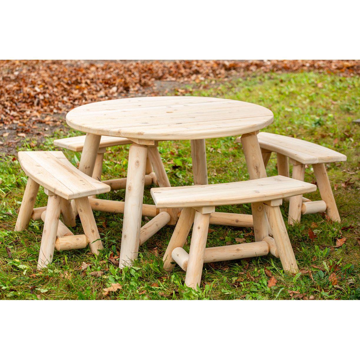 Dundalk Leisurecraft Curved Dining Bench