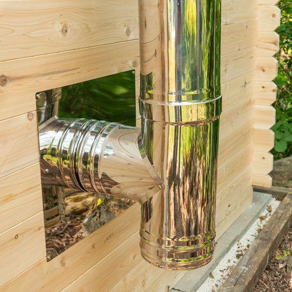 Dundalk Leisurecraft CT Georgian Cabin Sauna with Change Room