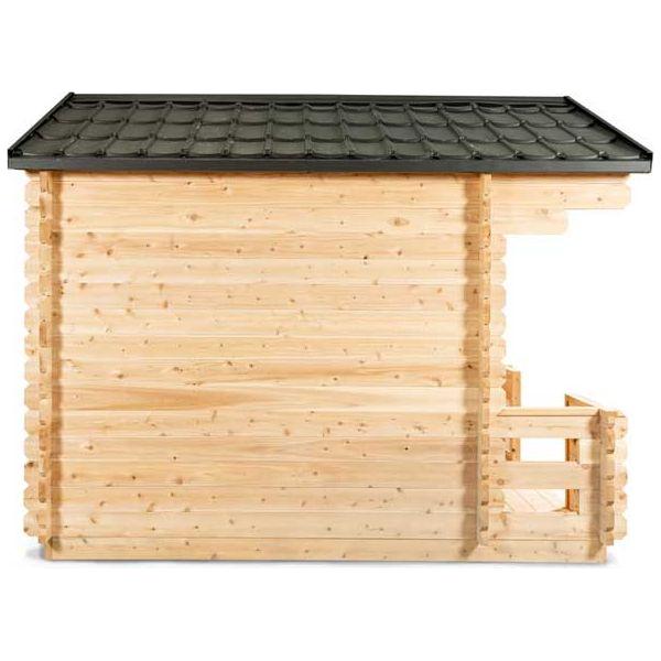 Dundalk Leisurecraft CT Georgian Cabin Sauna with Porch
