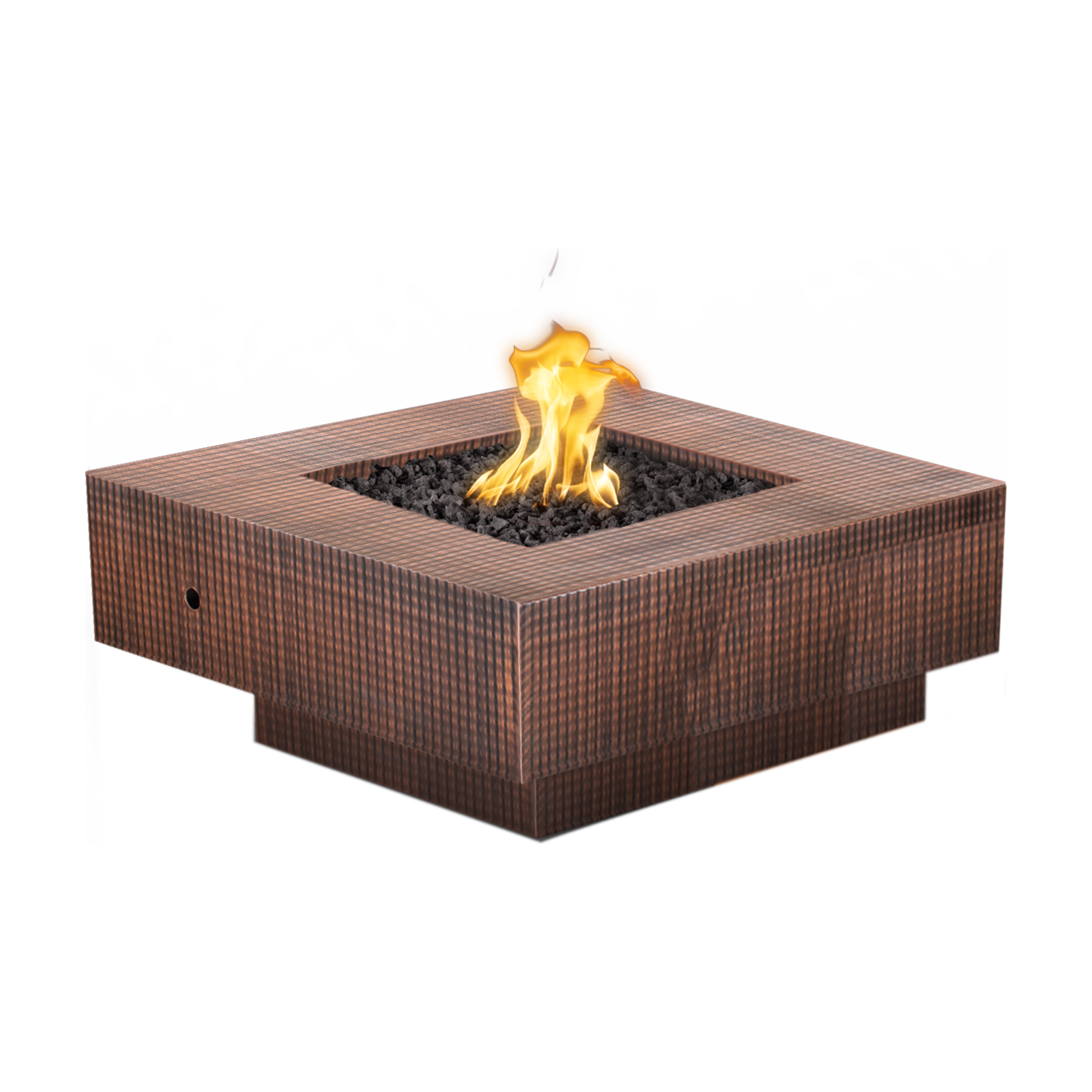 The Outdoor Plus Cabo Metal Square Fire Pit