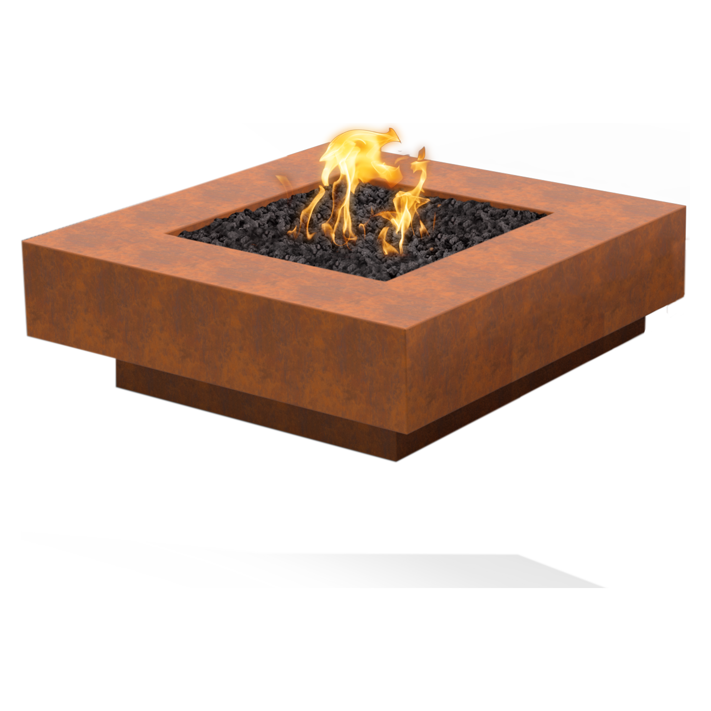 The Outdoor Plus Cabo Metal Square Fire Pit