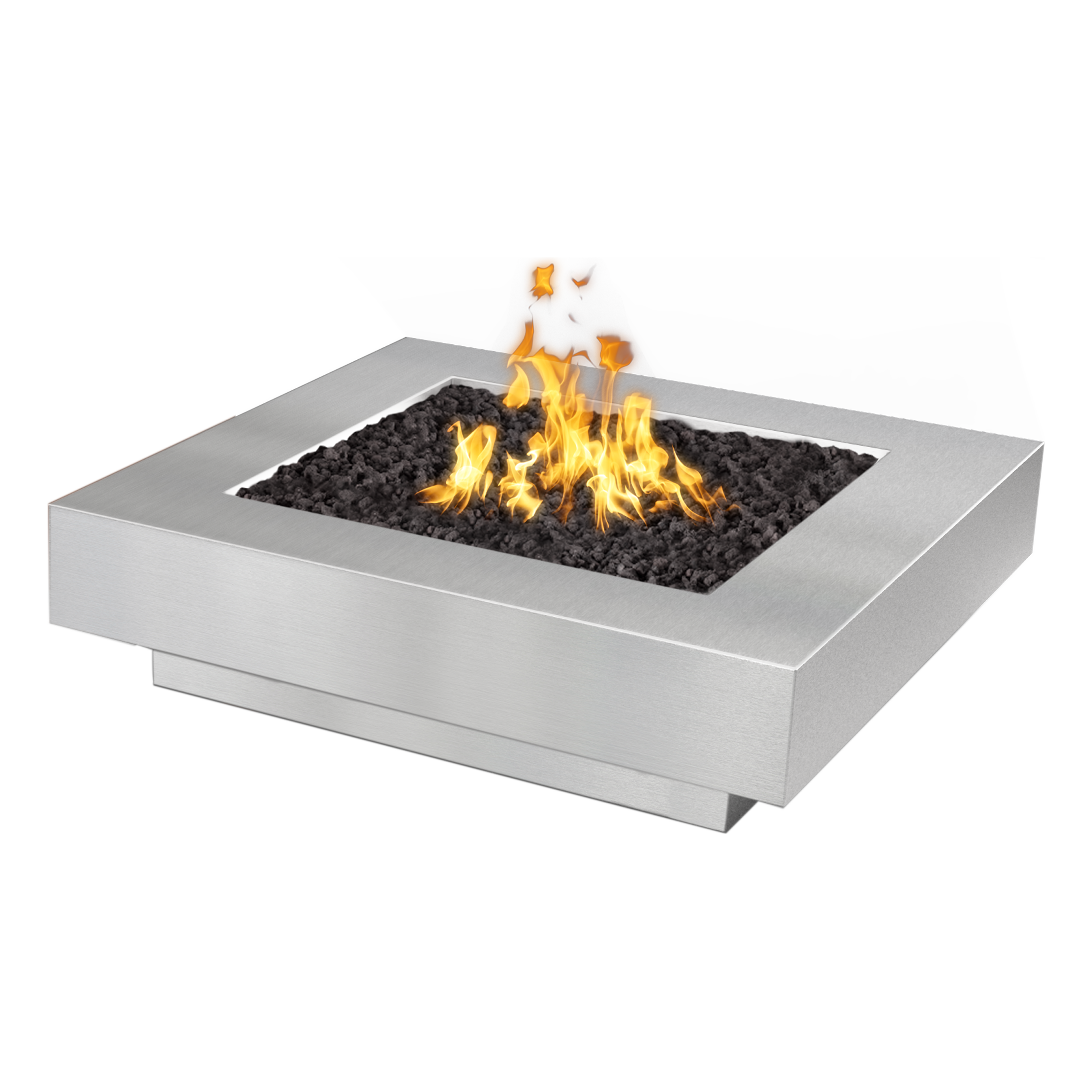 The Outdoor Plus Cabo Metal Square Fire Pit